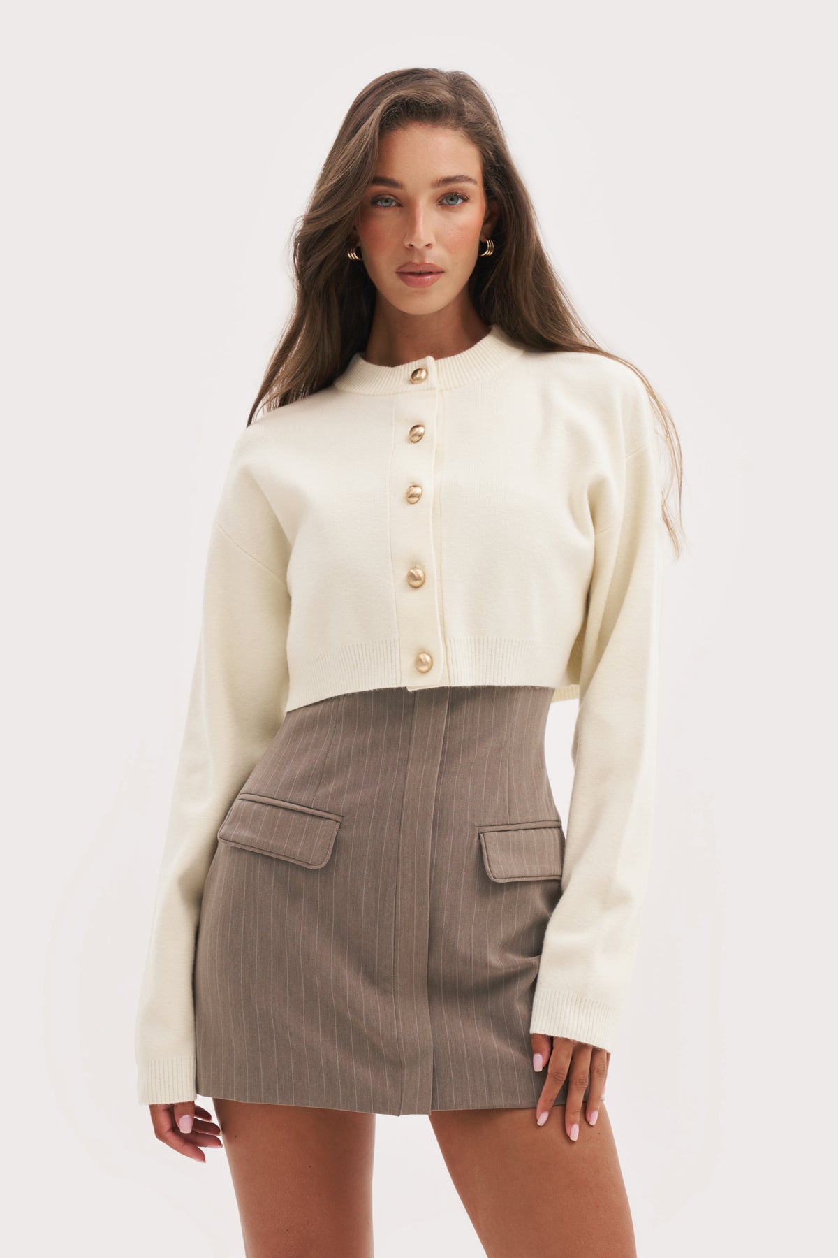 Cosy Cropped Cardigan