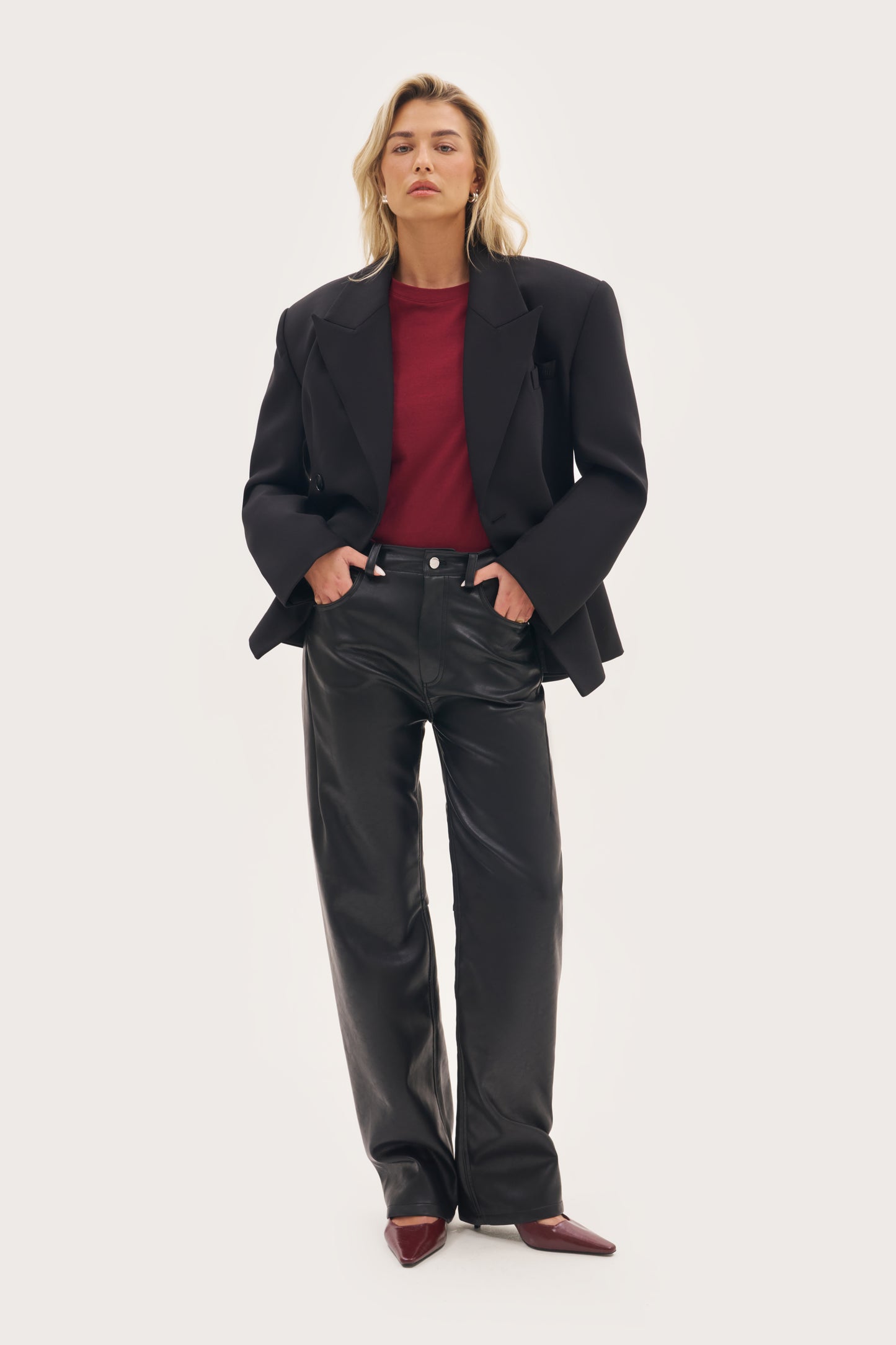 Power T-Shirt - Wine