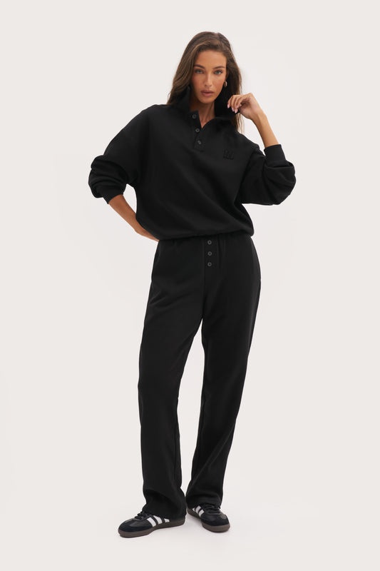 Daily Errands Straight Leg Joggers - Vintage Black