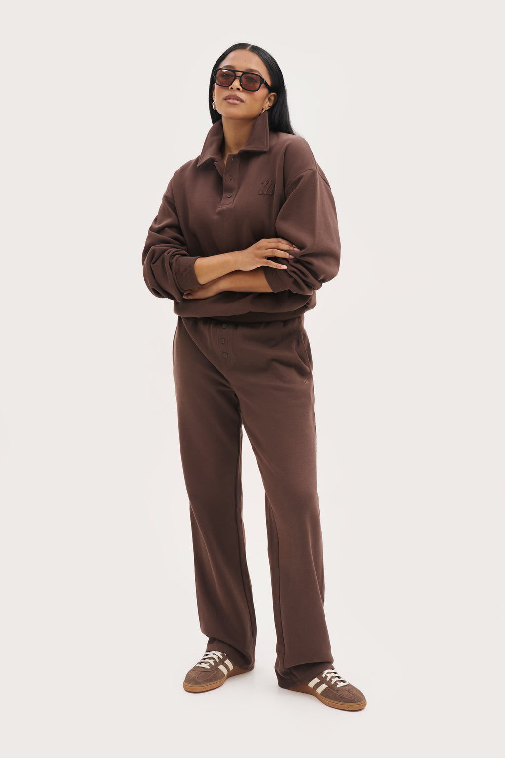 Daily Errands Straight Leg Joggers - Washed Mocha