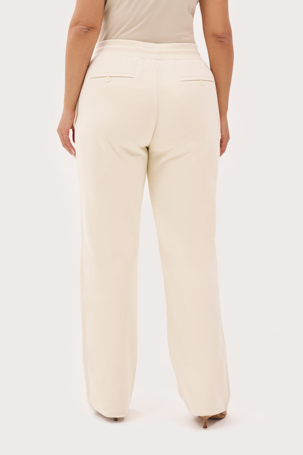 Daily Errands Straight Leg Joggers - Vintage White