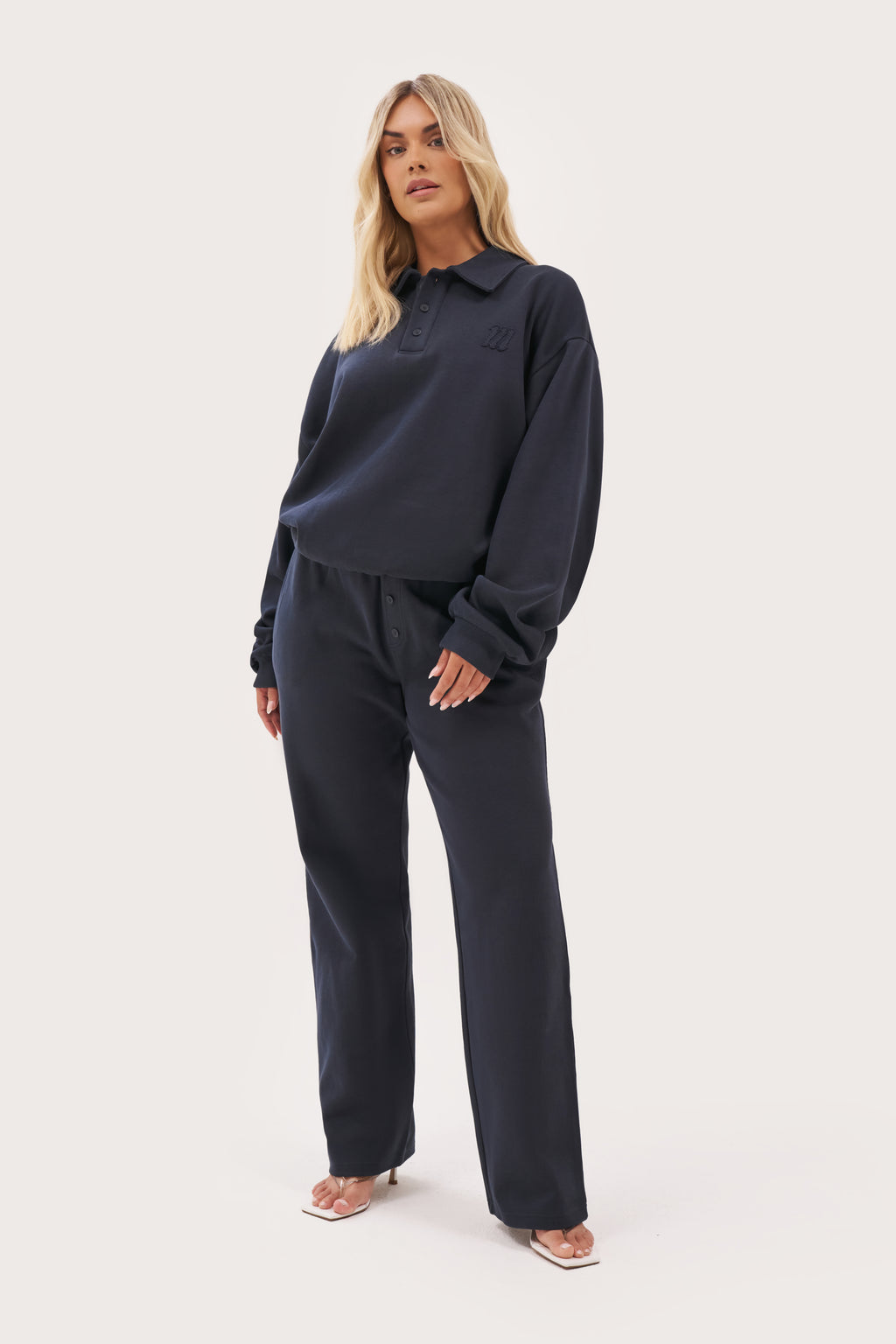 Daily Errands Straight Leg Joggers - Washed Navy