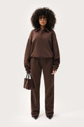 Daily Errands Straight Leg Joggers - Washed Mocha