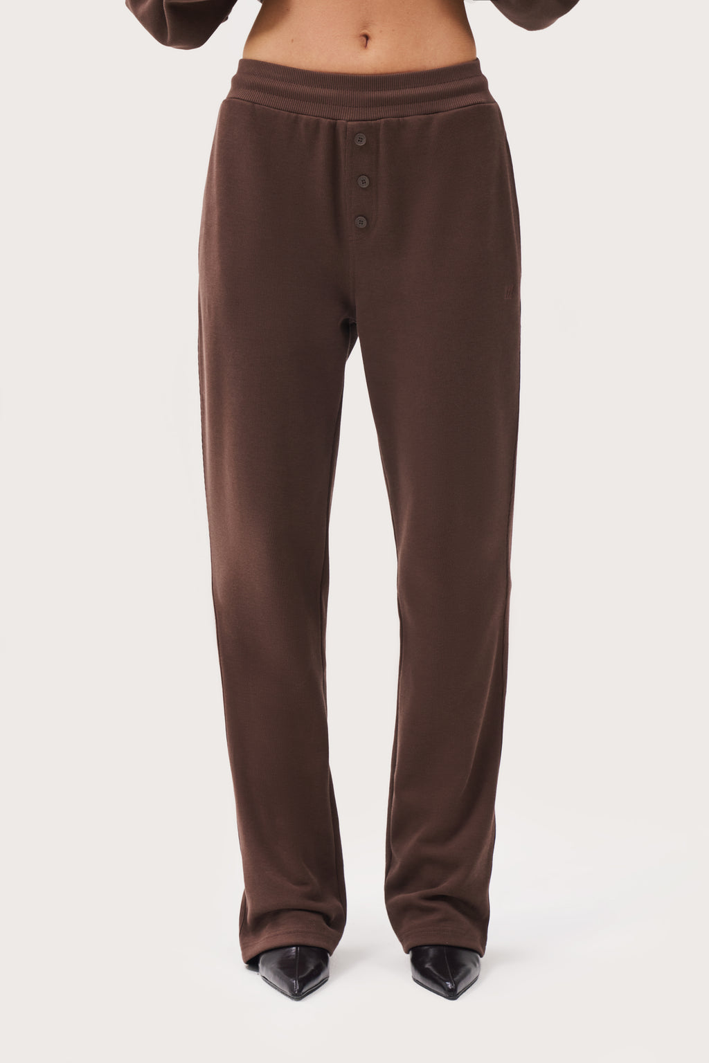 Daily Errands Straight Leg Joggers - Washed Mocha
