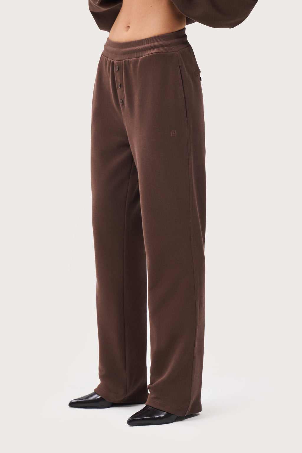 Daily Errands Straight Leg Joggers - Washed Mocha