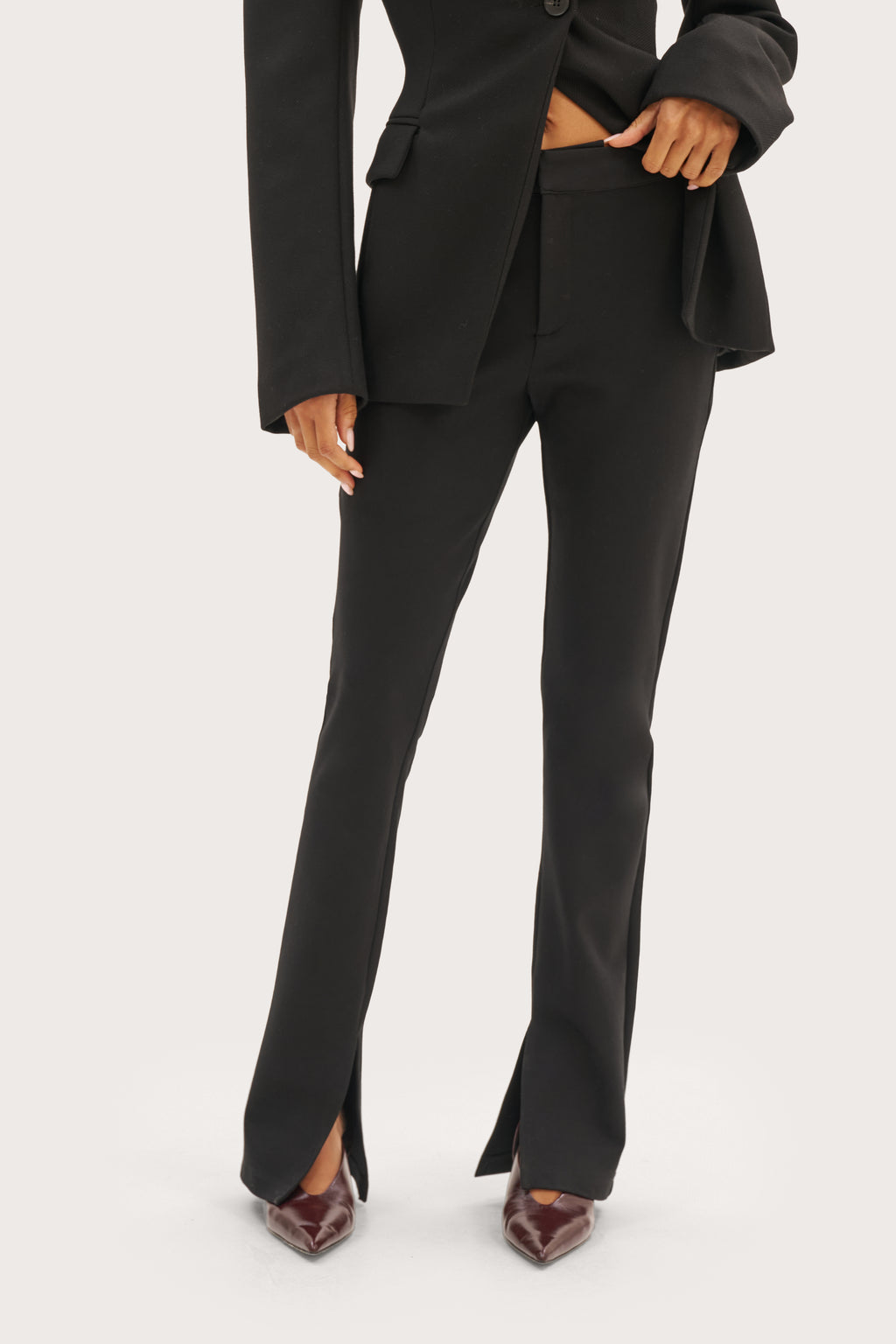 Every Wear Flared Leggings - Black