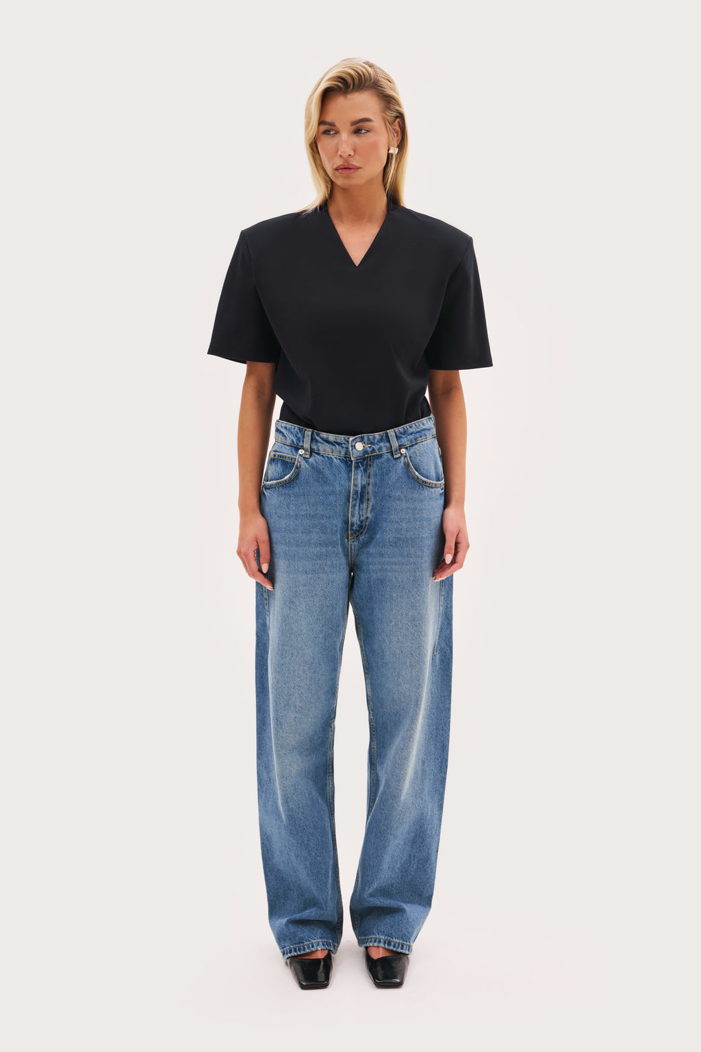 Power Tee Bodysuit - Black