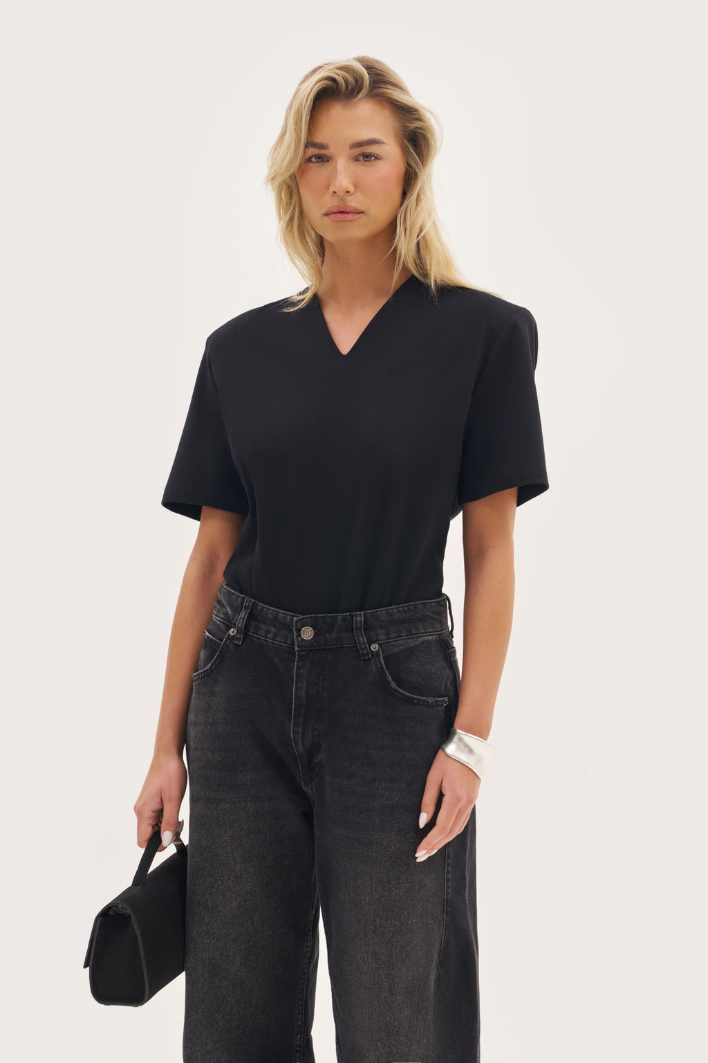 Power Tee Bodysuit - Black