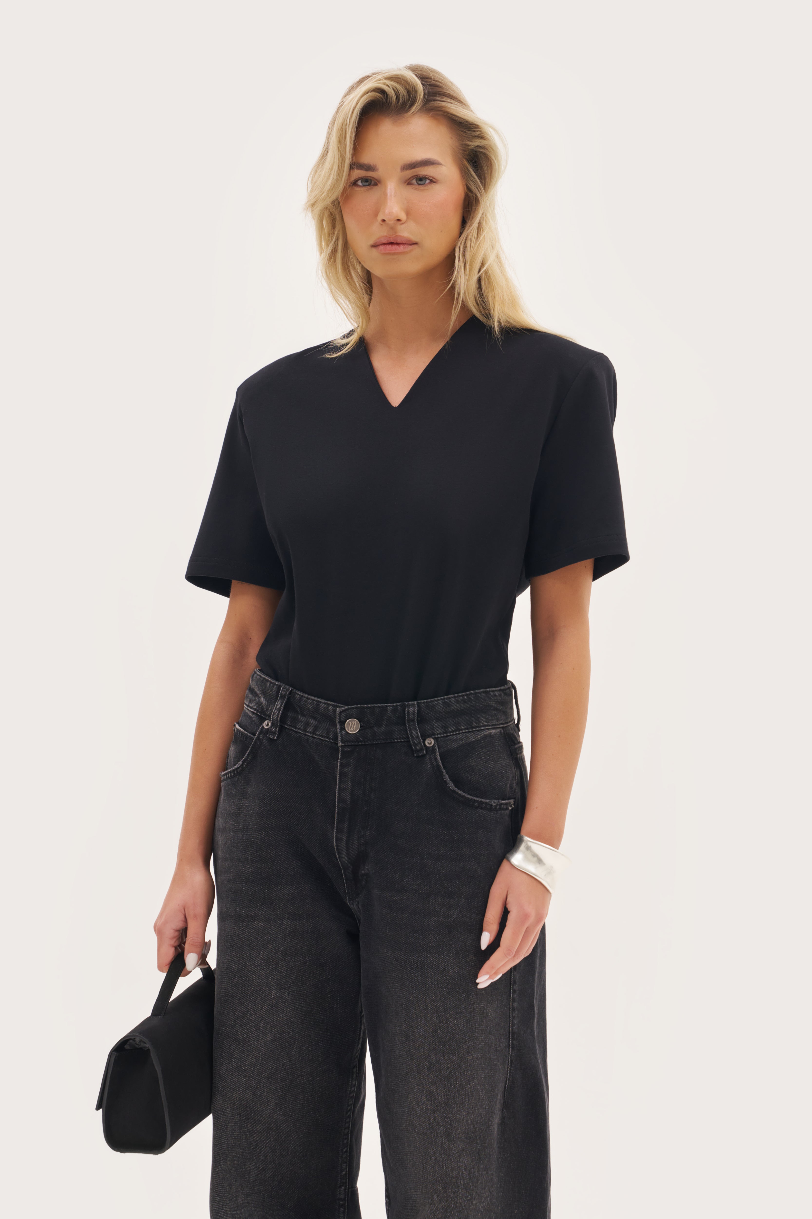 Power Tee Bodysuit - Black