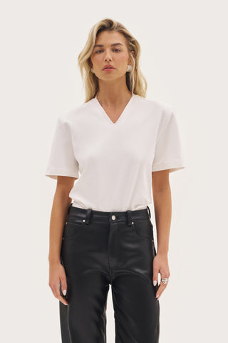 Power Tee Bodysuit - White