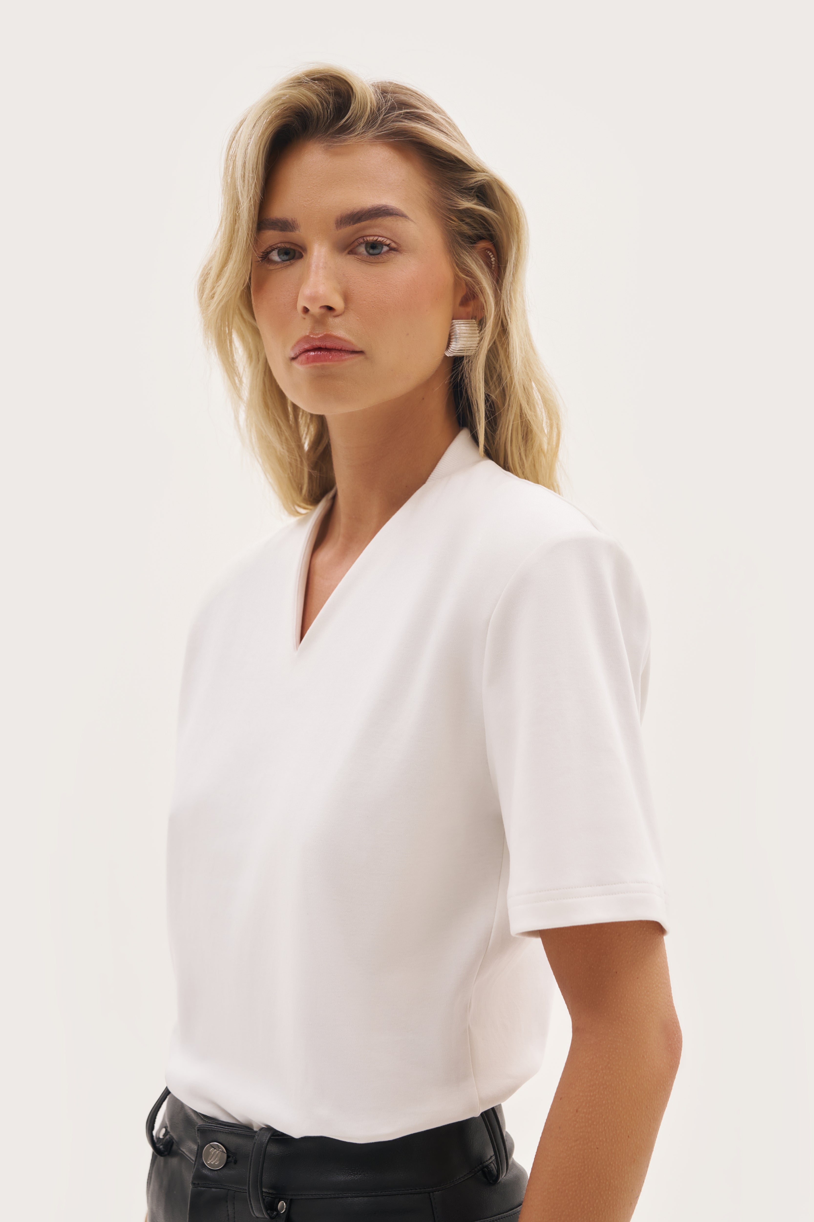 Power Tee Bodysuit - White