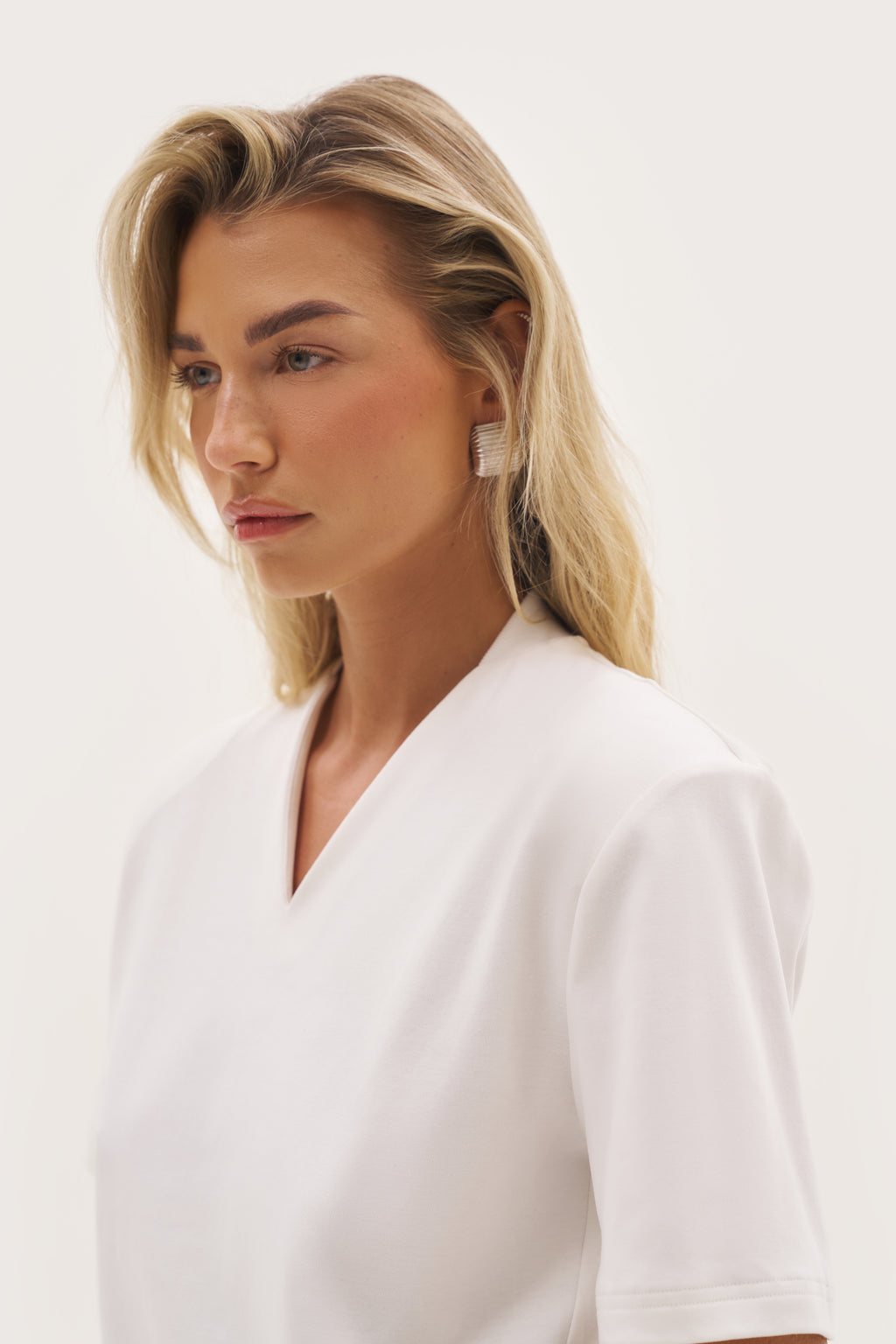 Power Tee Bodysuit - White