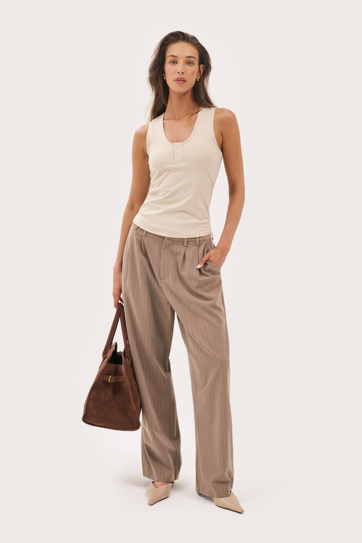 Scoop Neck Vest