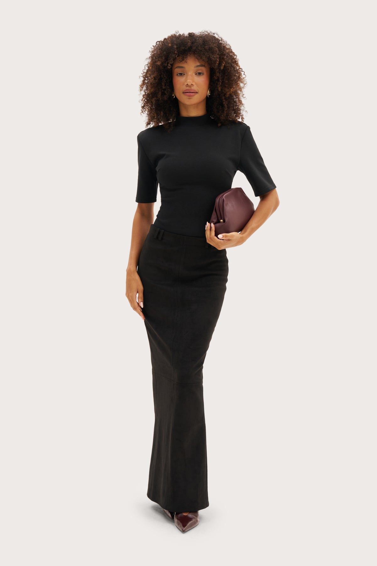 Power Fitted Bodysuit - Black