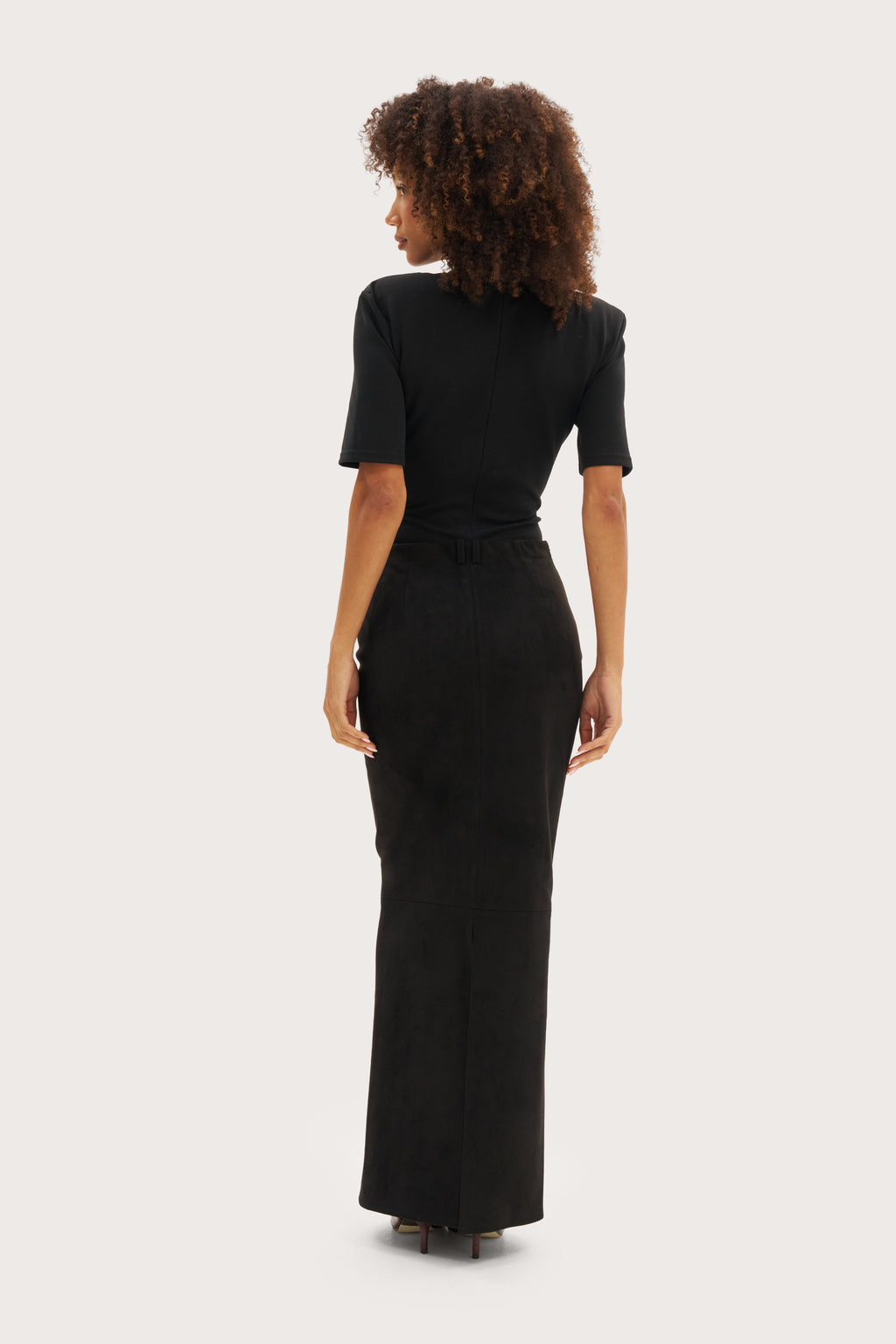 Power Fitted Bodysuit - Black