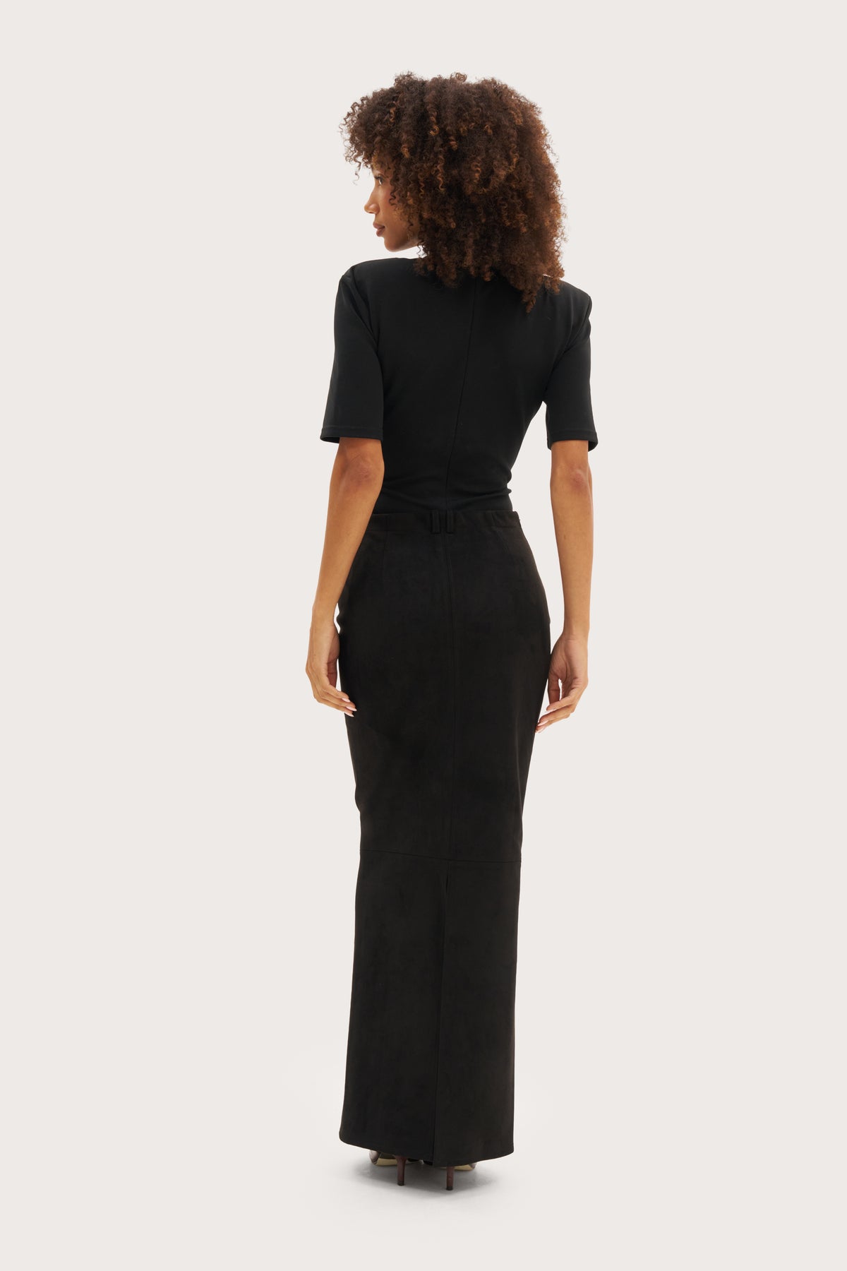 Power Fitted Bodysuit - Black