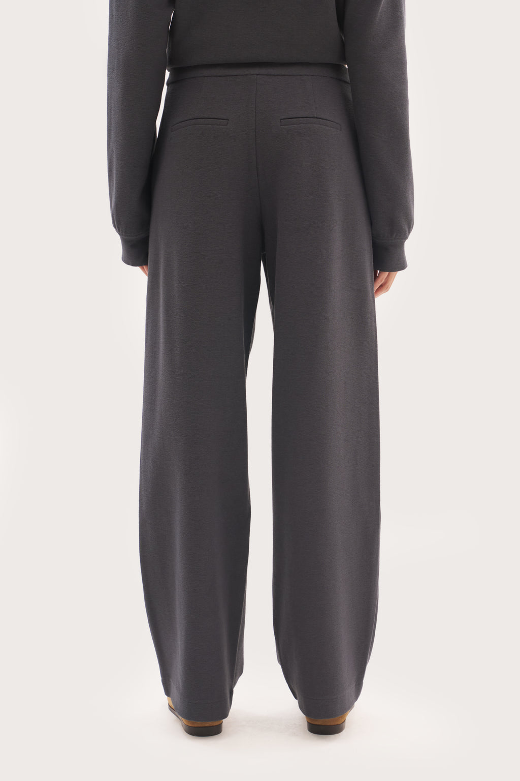Refined Jersey Trousers - Navy
