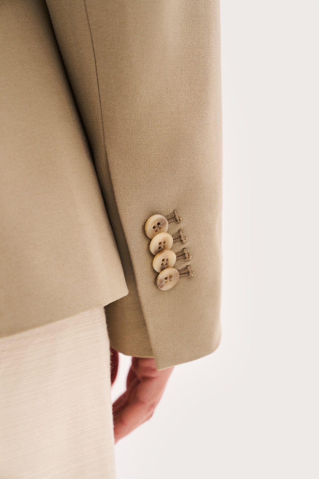 Tailored Every Wear Blazer - Light Khaki