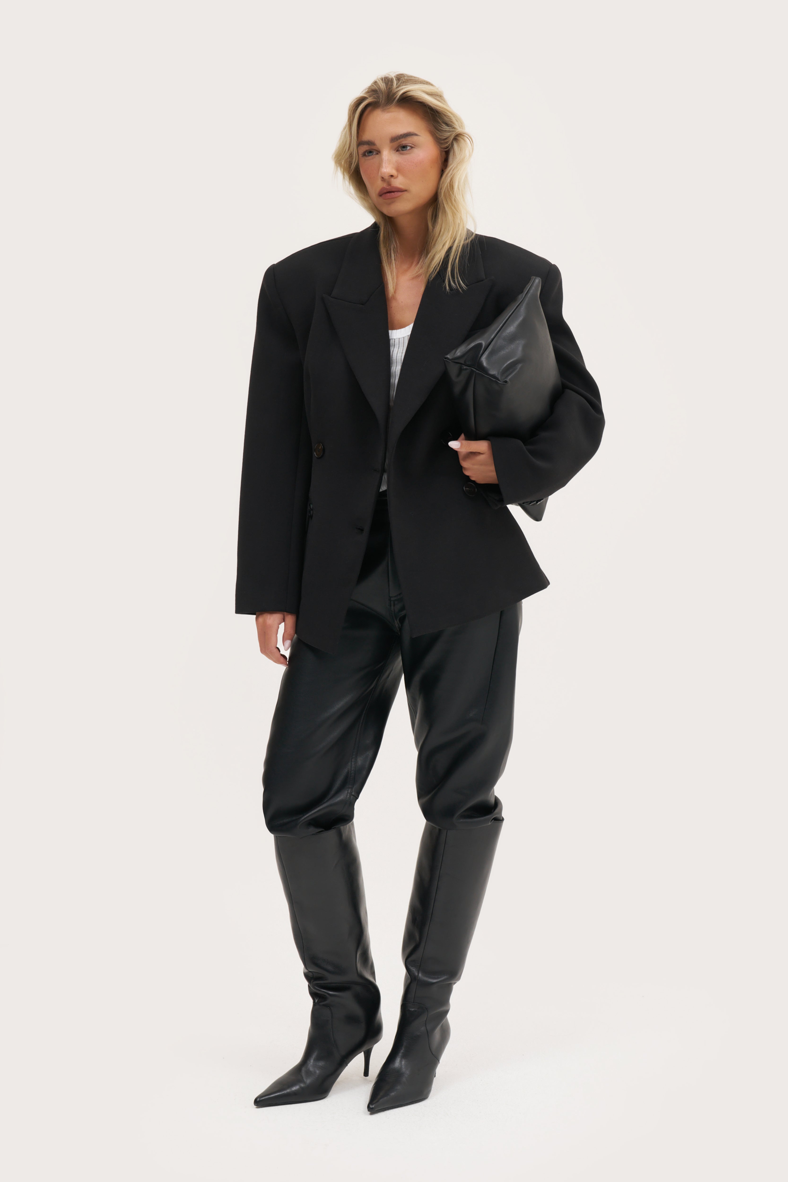 Tailored Every Wear Blazer - Black