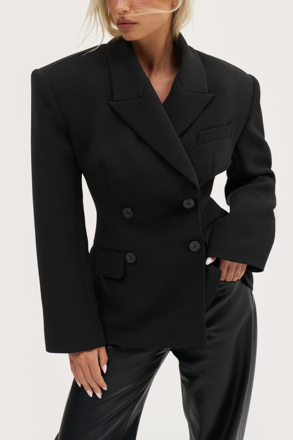 Tailored Every Wear Blazer - Black
