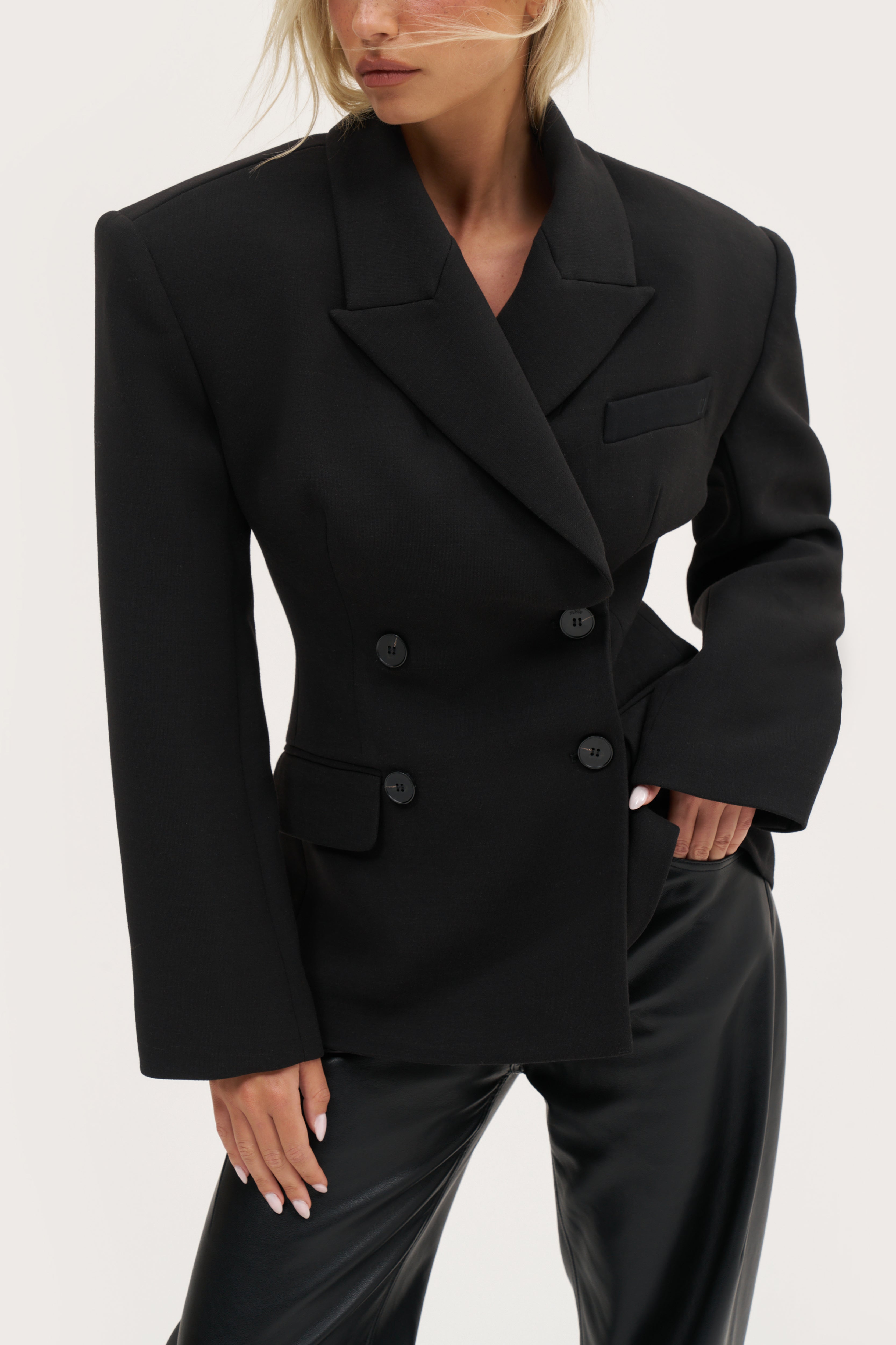 Tailored Every Wear Blazer - Black
