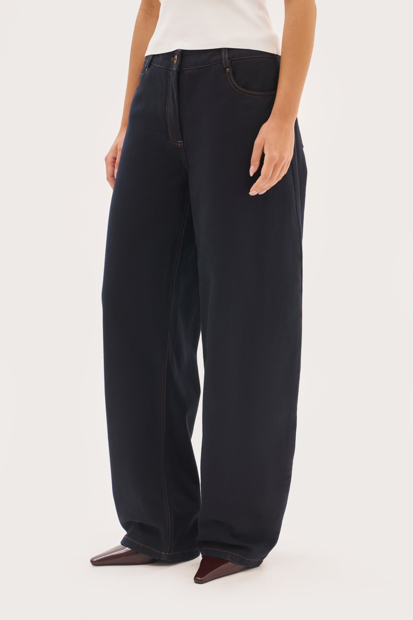 Banana Fit Jeans - Navy