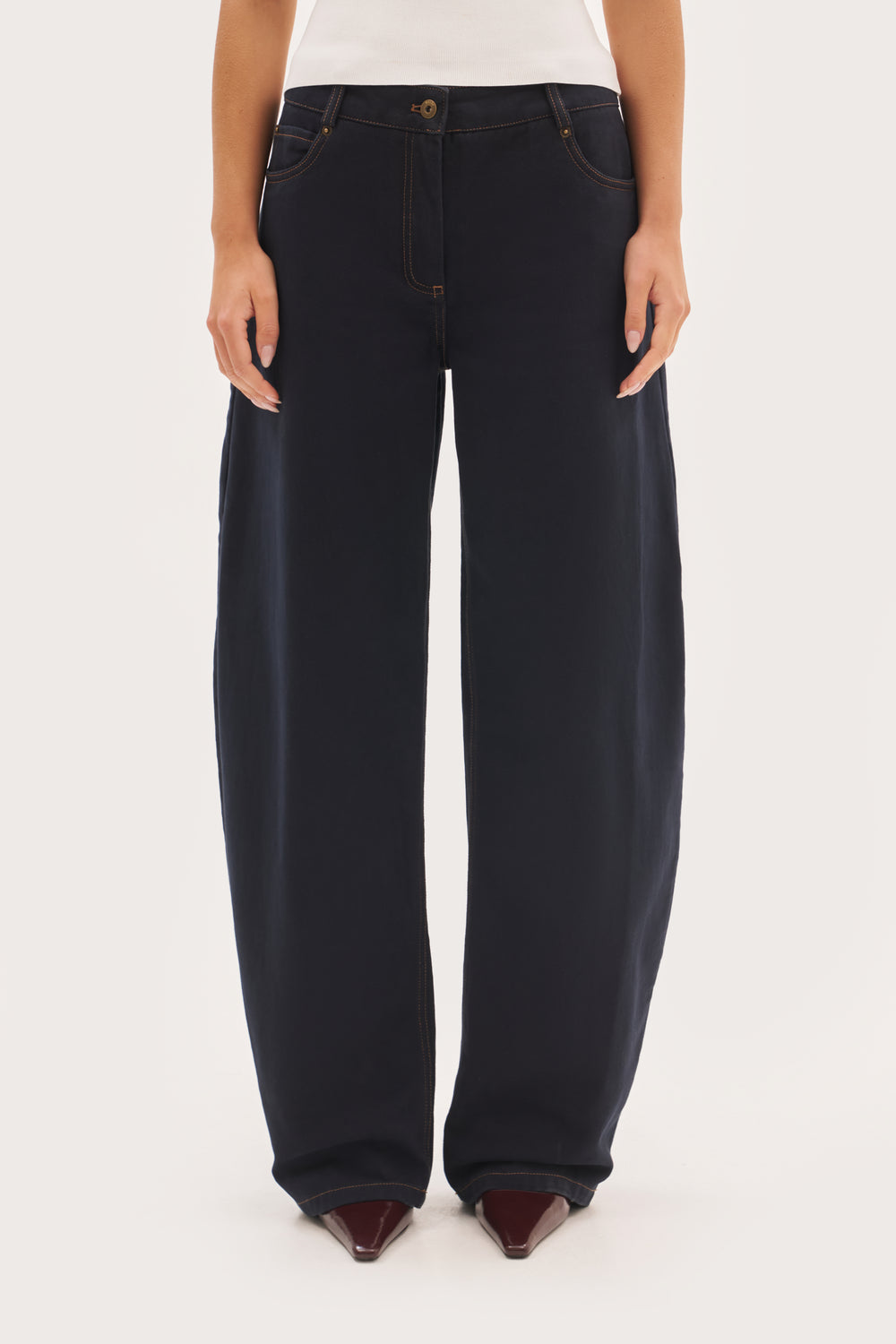 Banana Fit Jeans - Navy