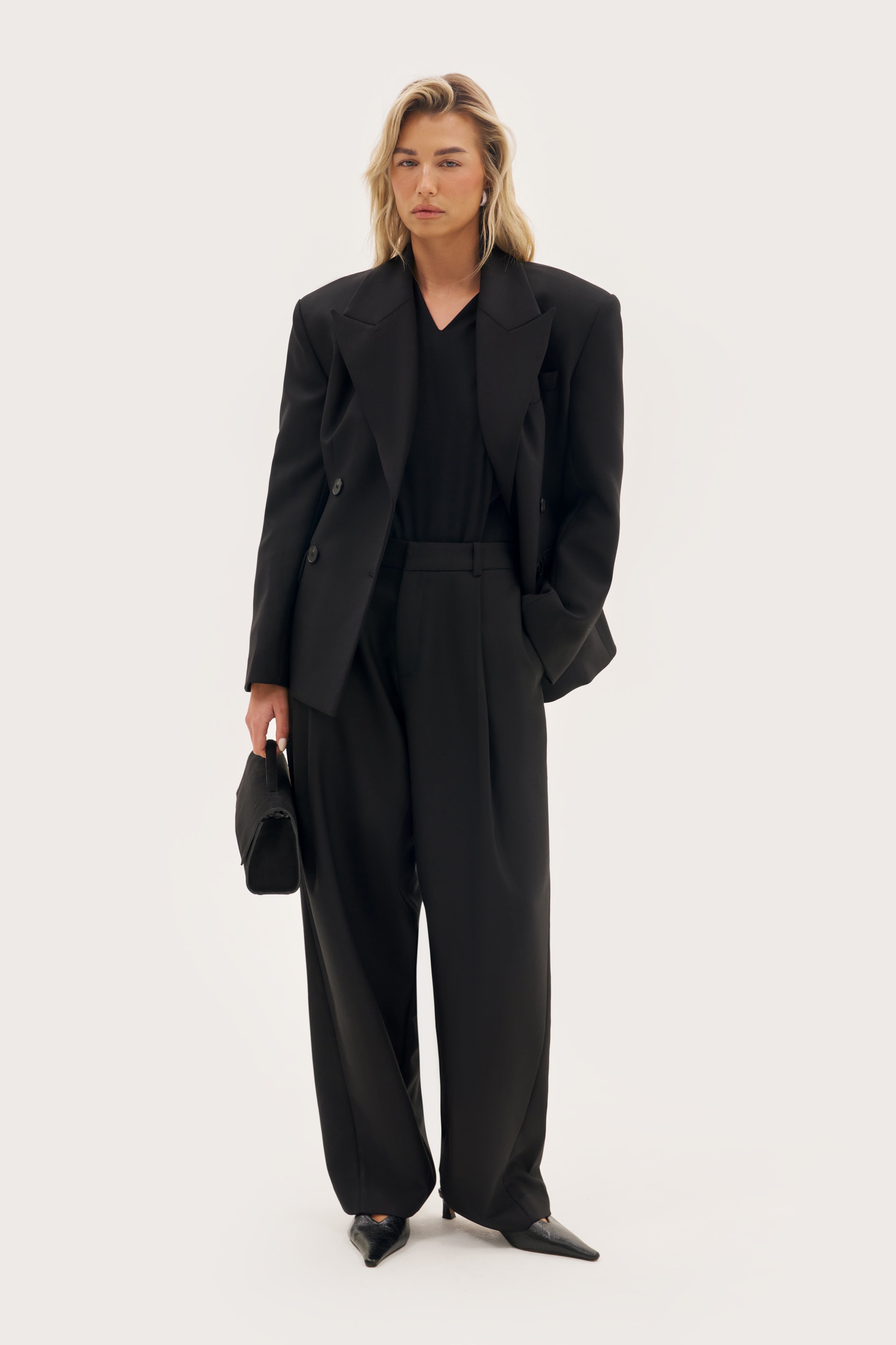 Tailored Every Wear Trousers - Black