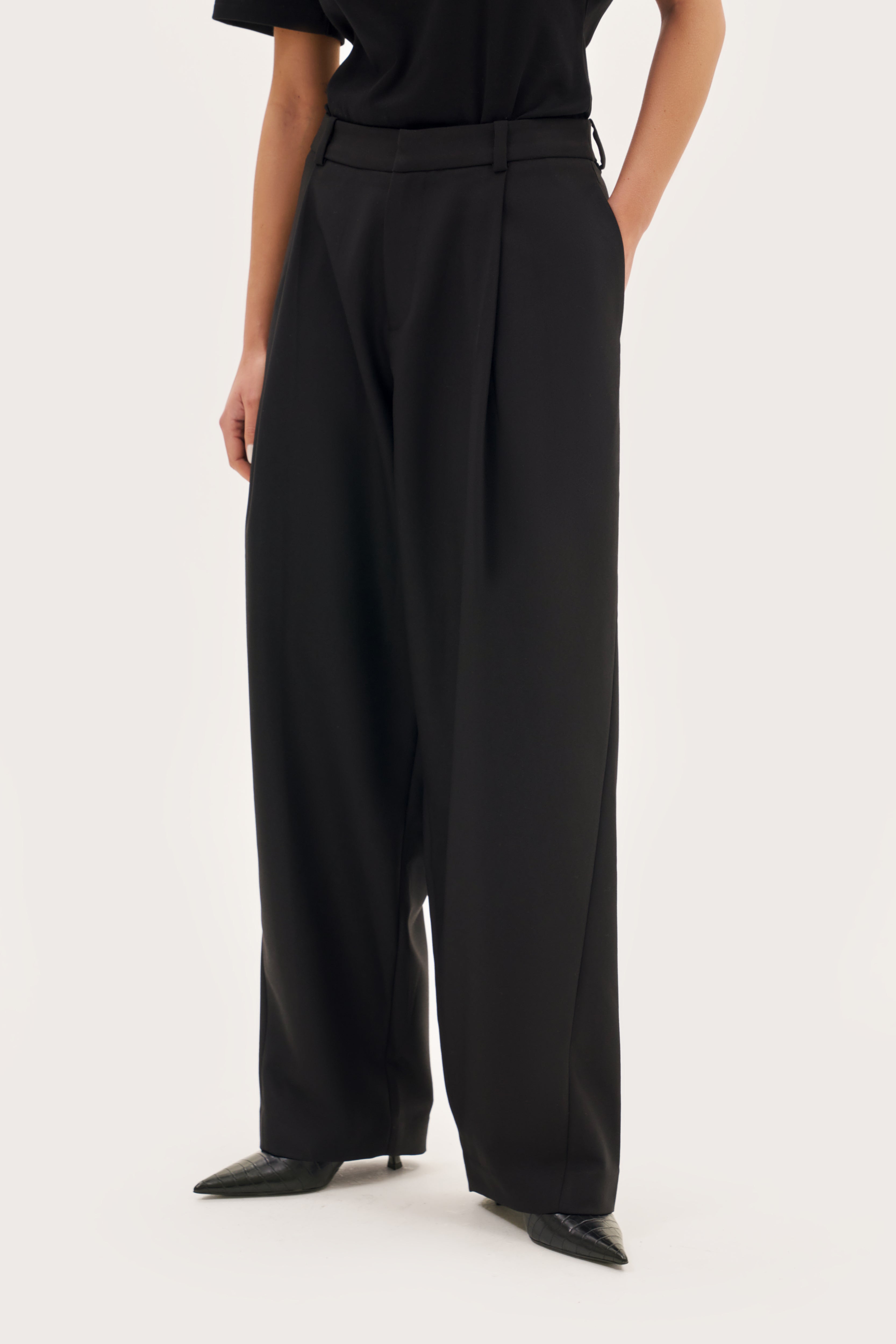 Tailored Every Wear Trousers - Black