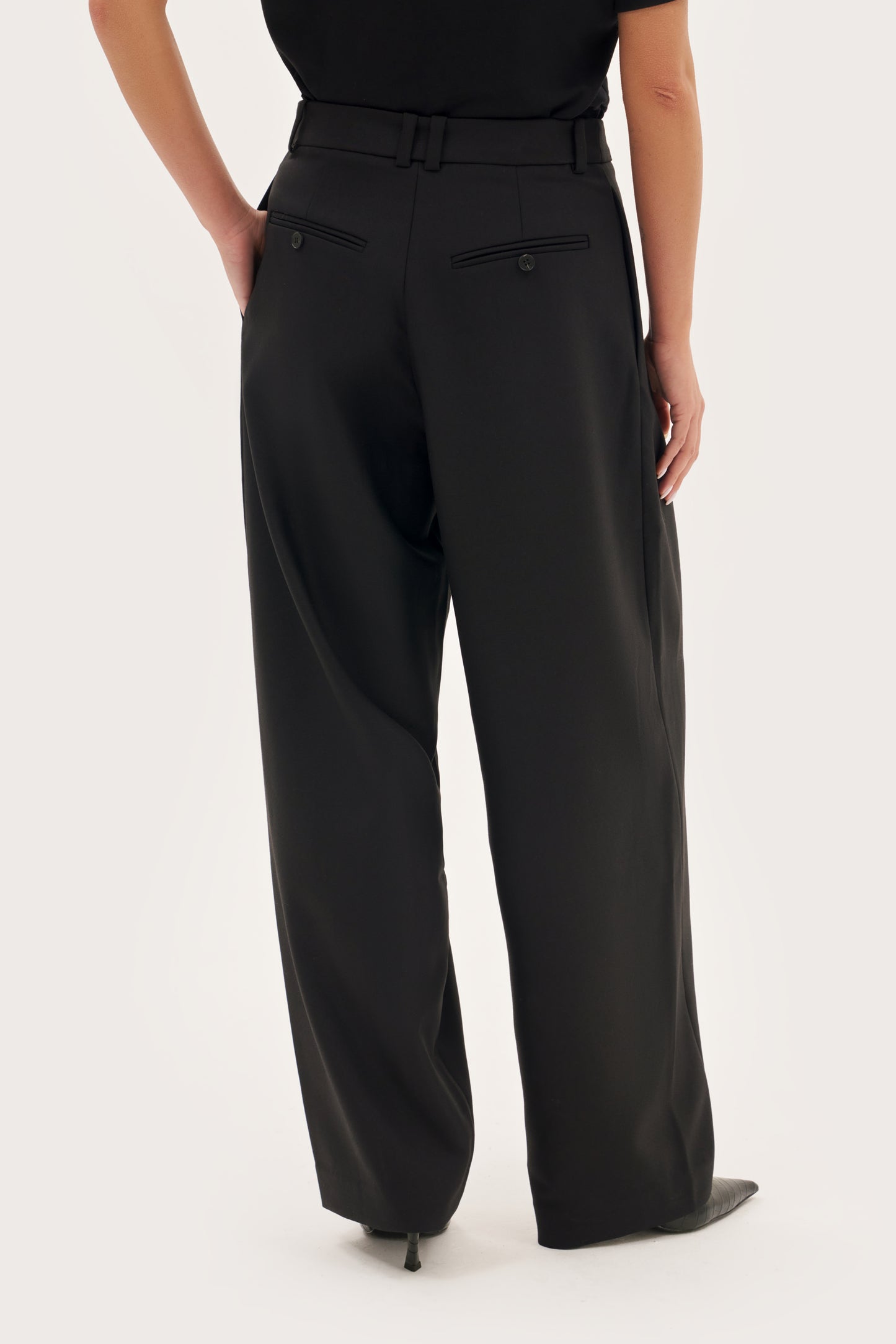 Tailored Every Wear Trousers - Black