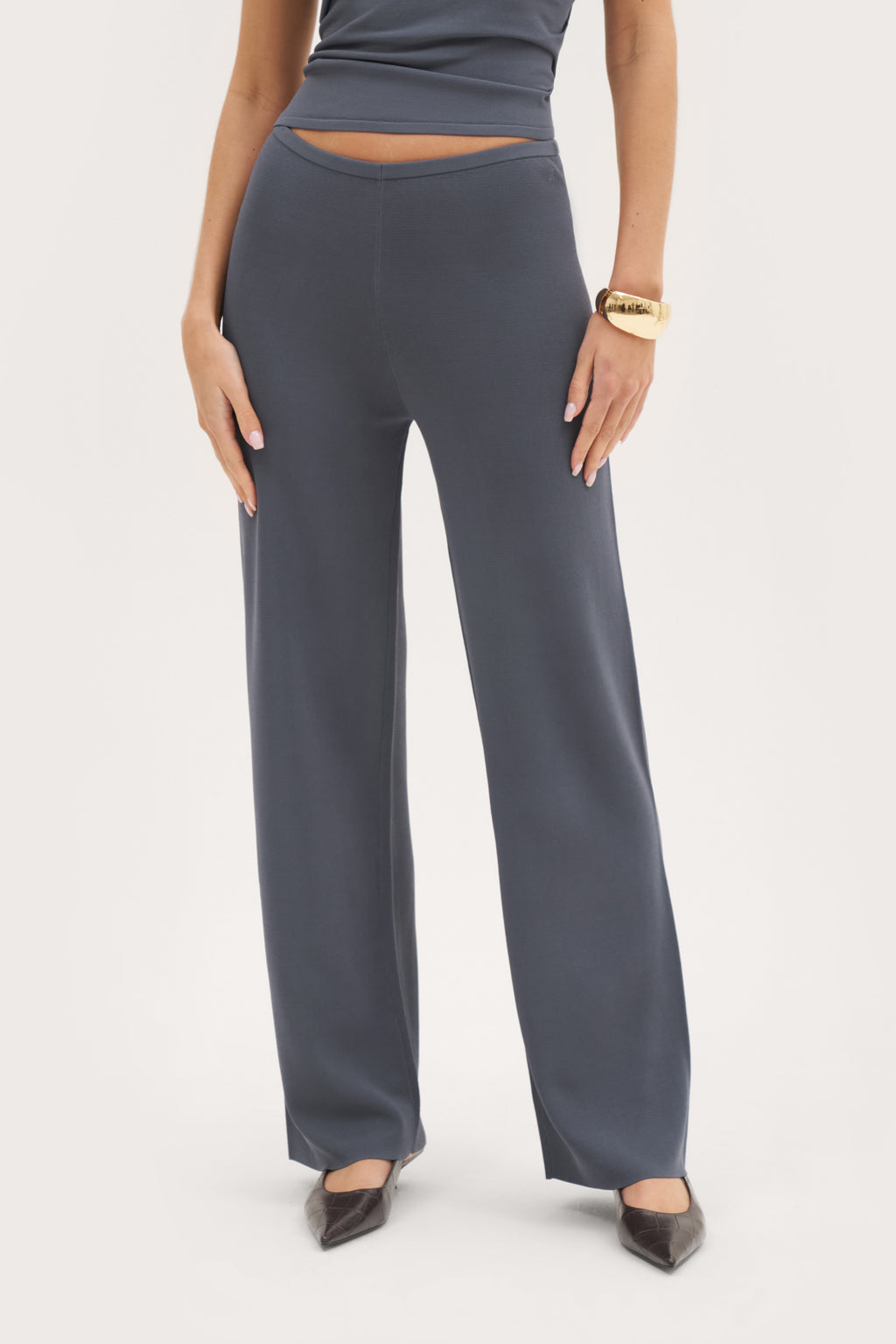 Residence Knit Pants - Steel Blue
