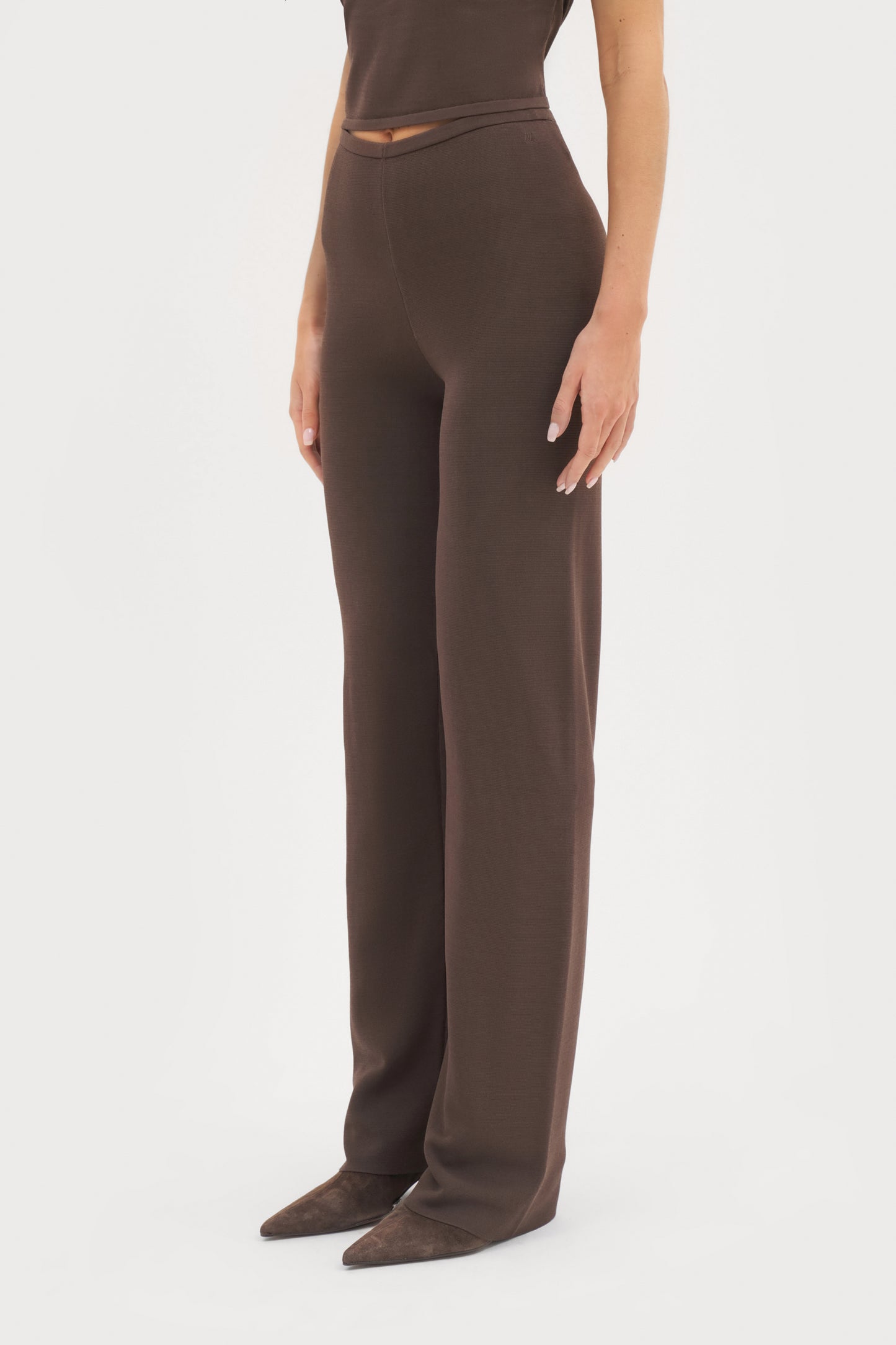 Residence Knit Pants - Brown