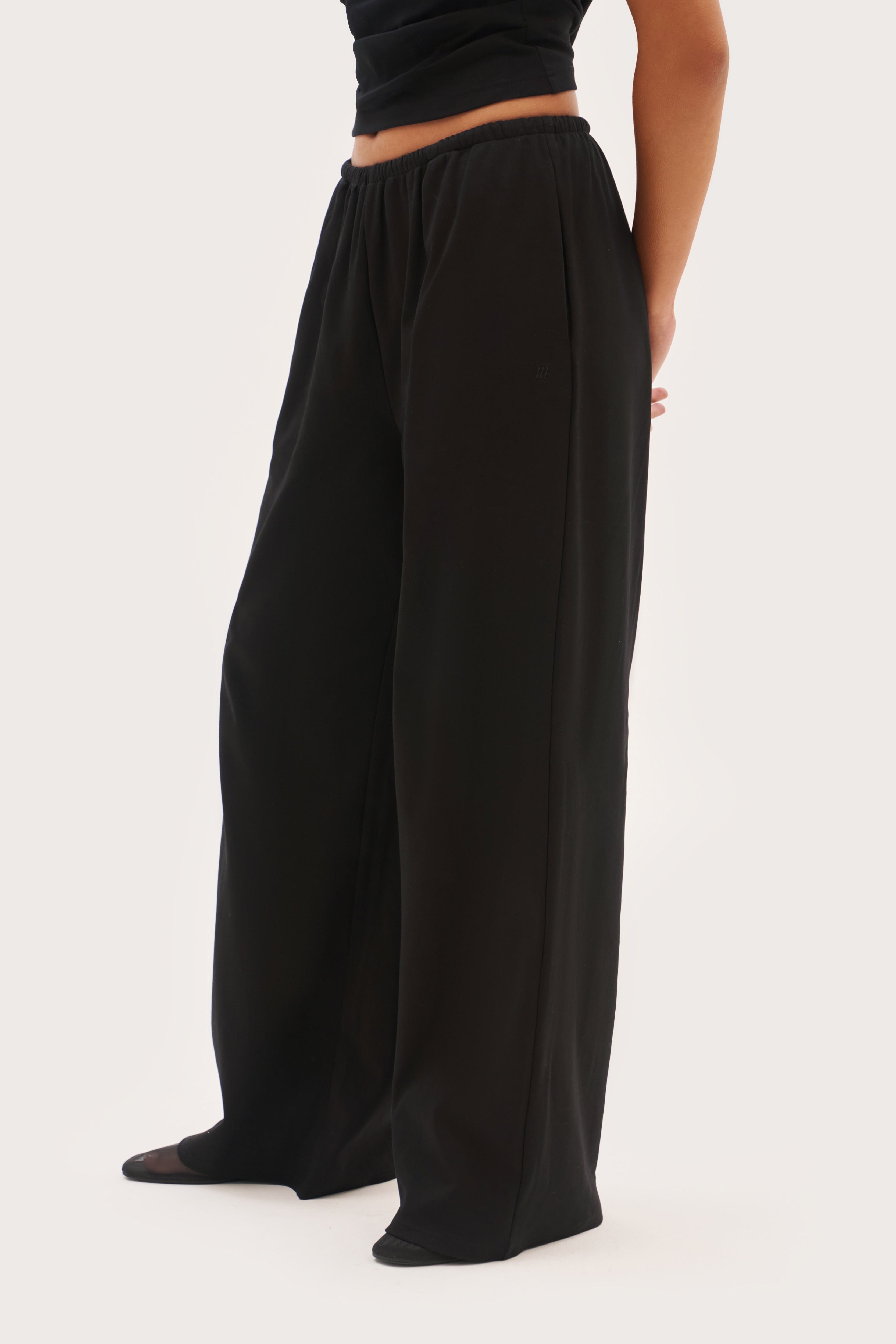 Maebe Sora Jersey Pants - Off Black