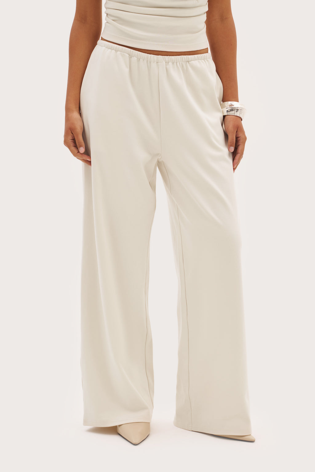 Sora Jersey Pants - Stone