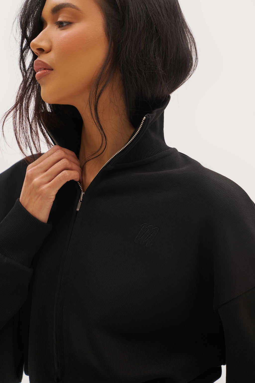 Daily Errands Double Zip Through - Vintage Black