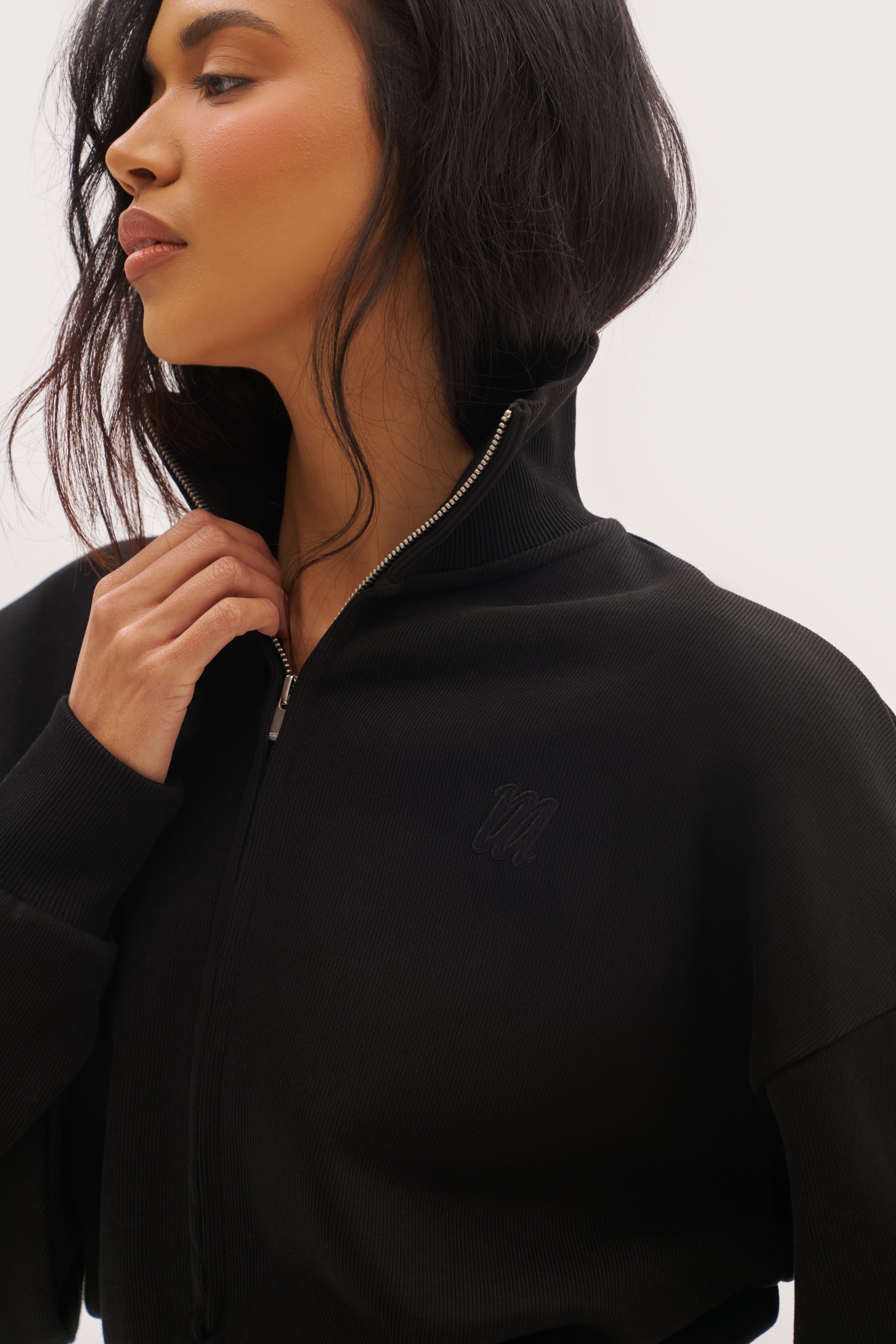 Daily Errands Double Zip Through - Vintage Black