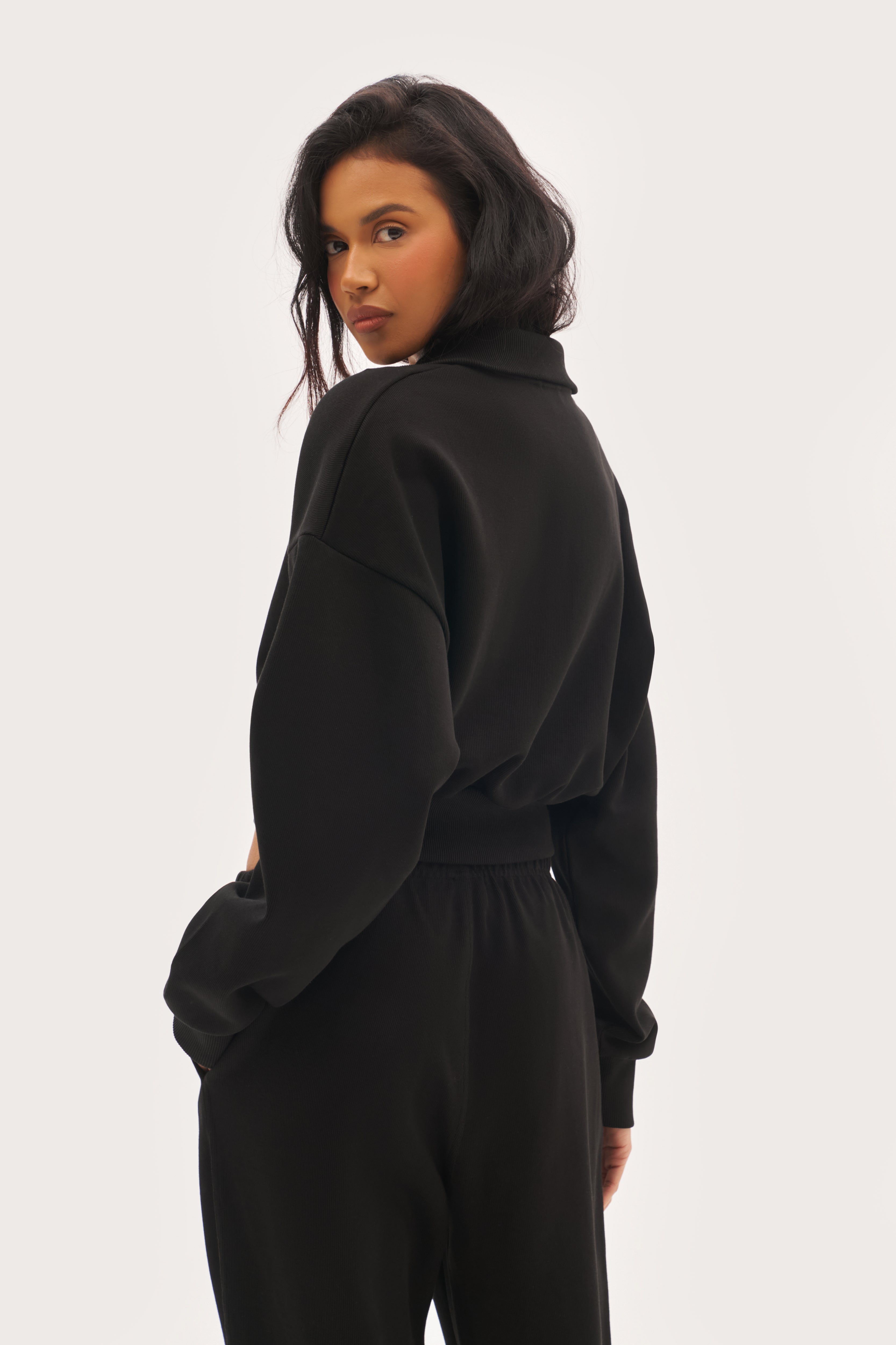 Daily Errands Double Zip Through - Vintage Black