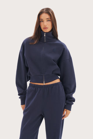 Daily Errands Double Zip Through - Navy