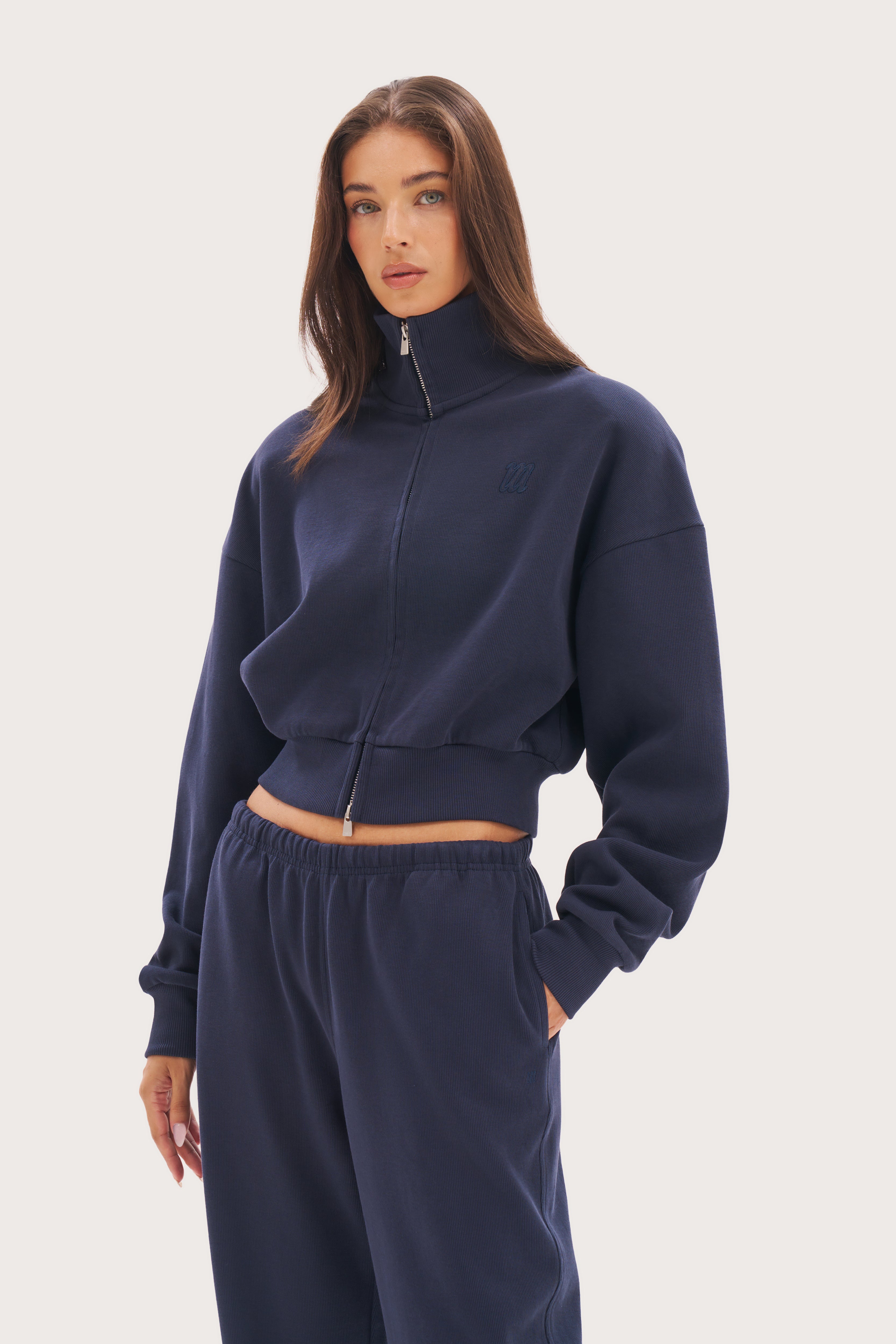 Daily Errands Double Zip Through - Navy