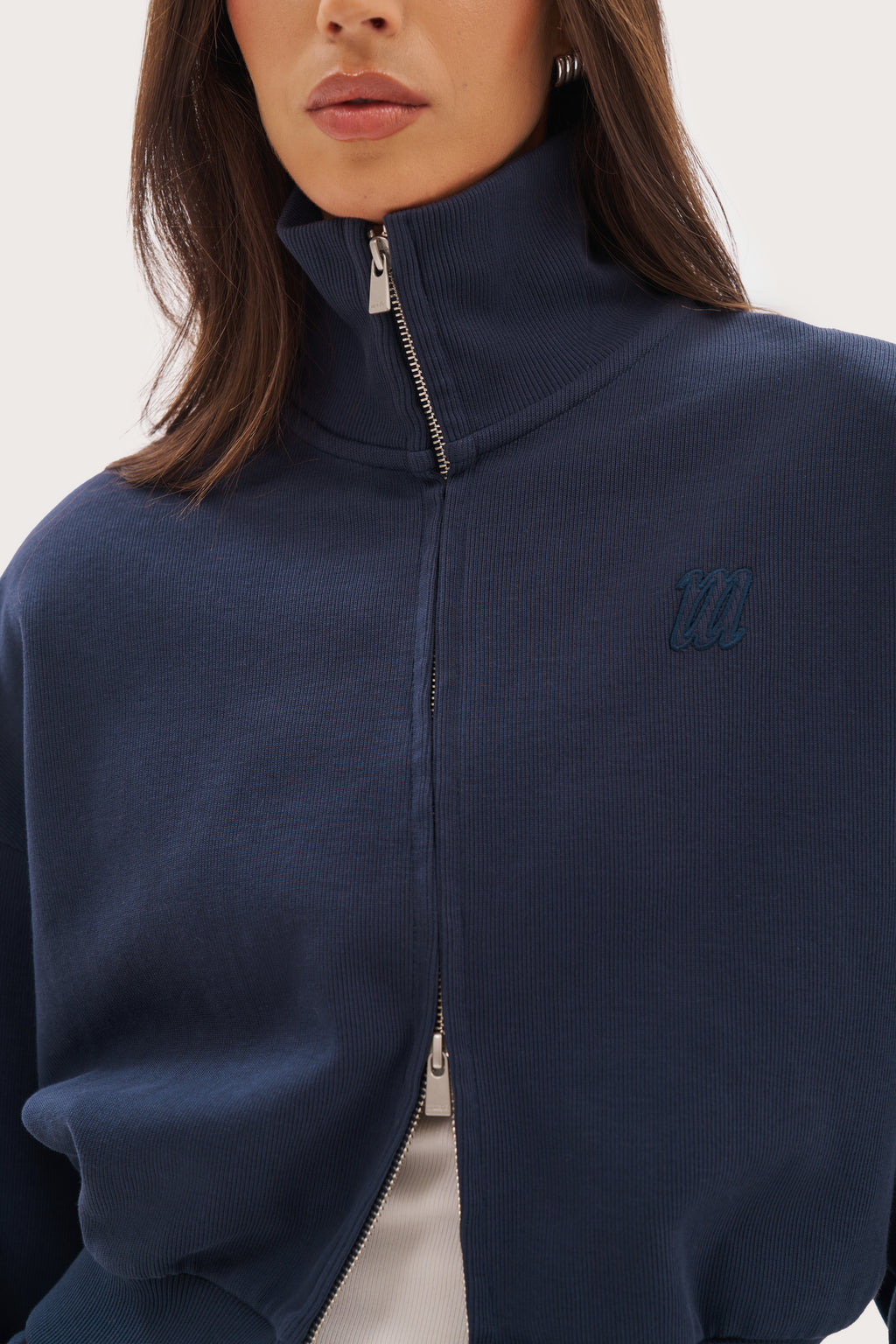 Daily Errands Double Zip Through - Navy