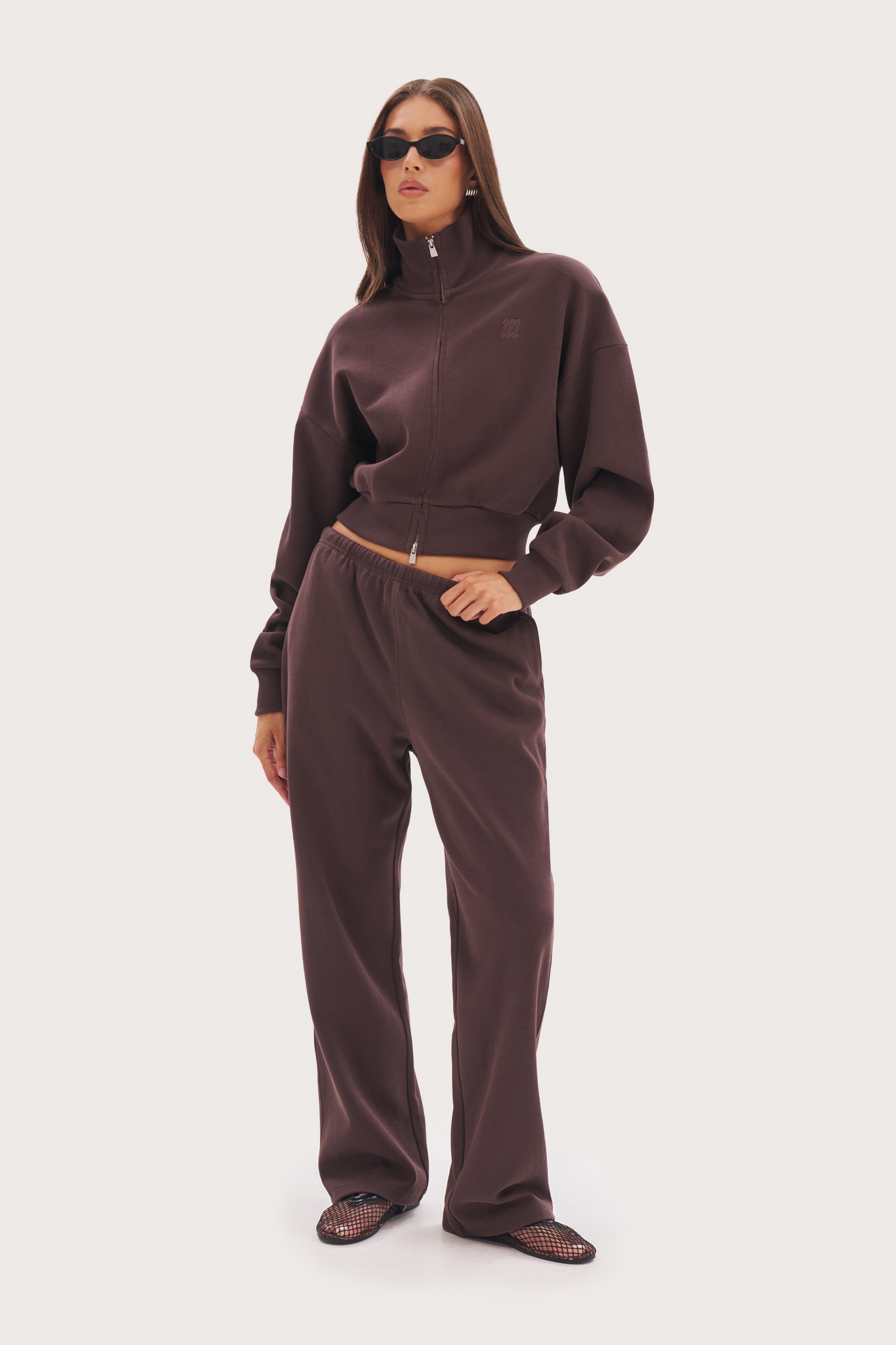 Daily Errands Double Zip Through - Espresso Brown