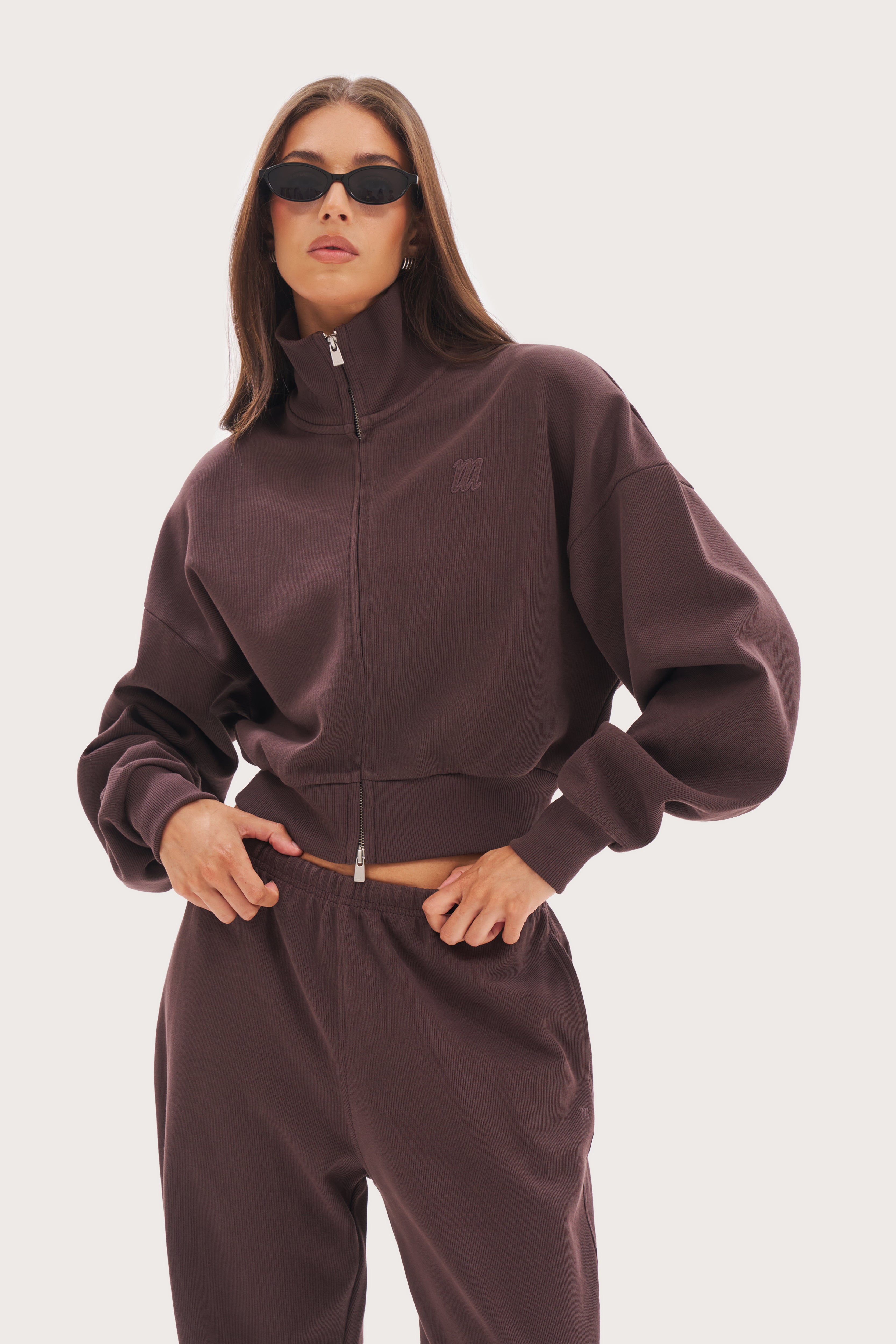 Daily Errands Double Zip Through - Espresso Brown