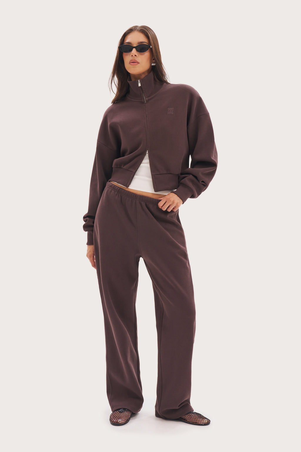 Daily Errands Double Zip Through - Espresso Brown