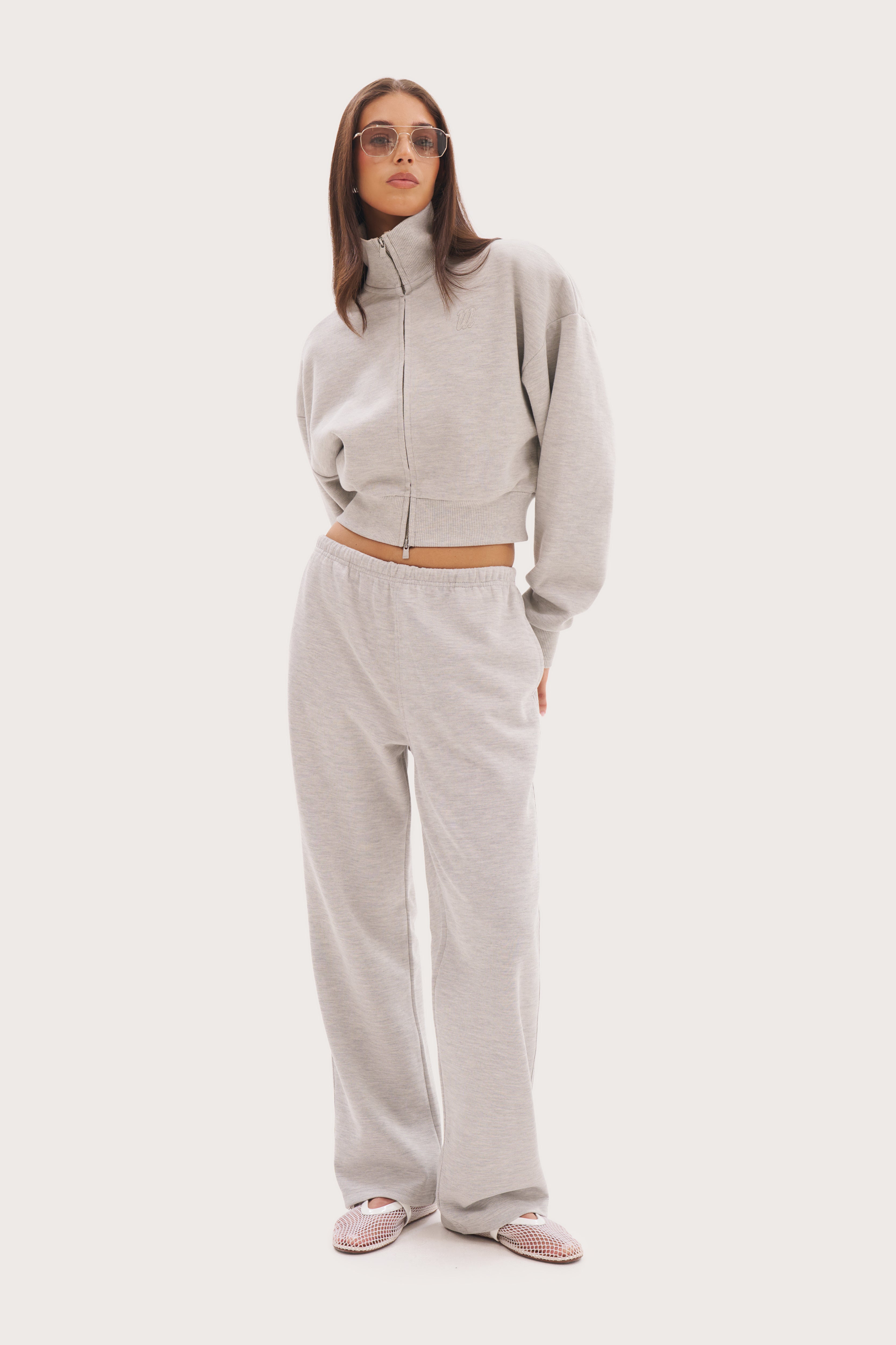 Daily Errands Joggers - Grey Marl
