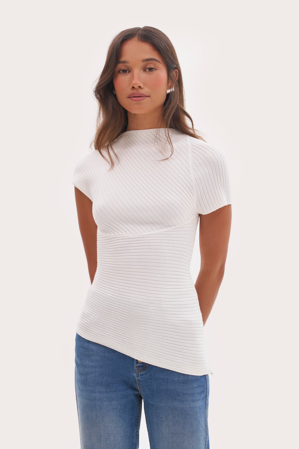 Knitted Top - Cream