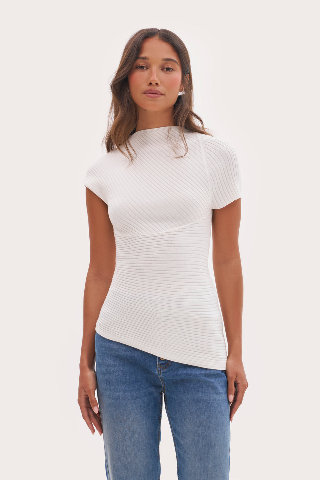 Knitted Top - Cream