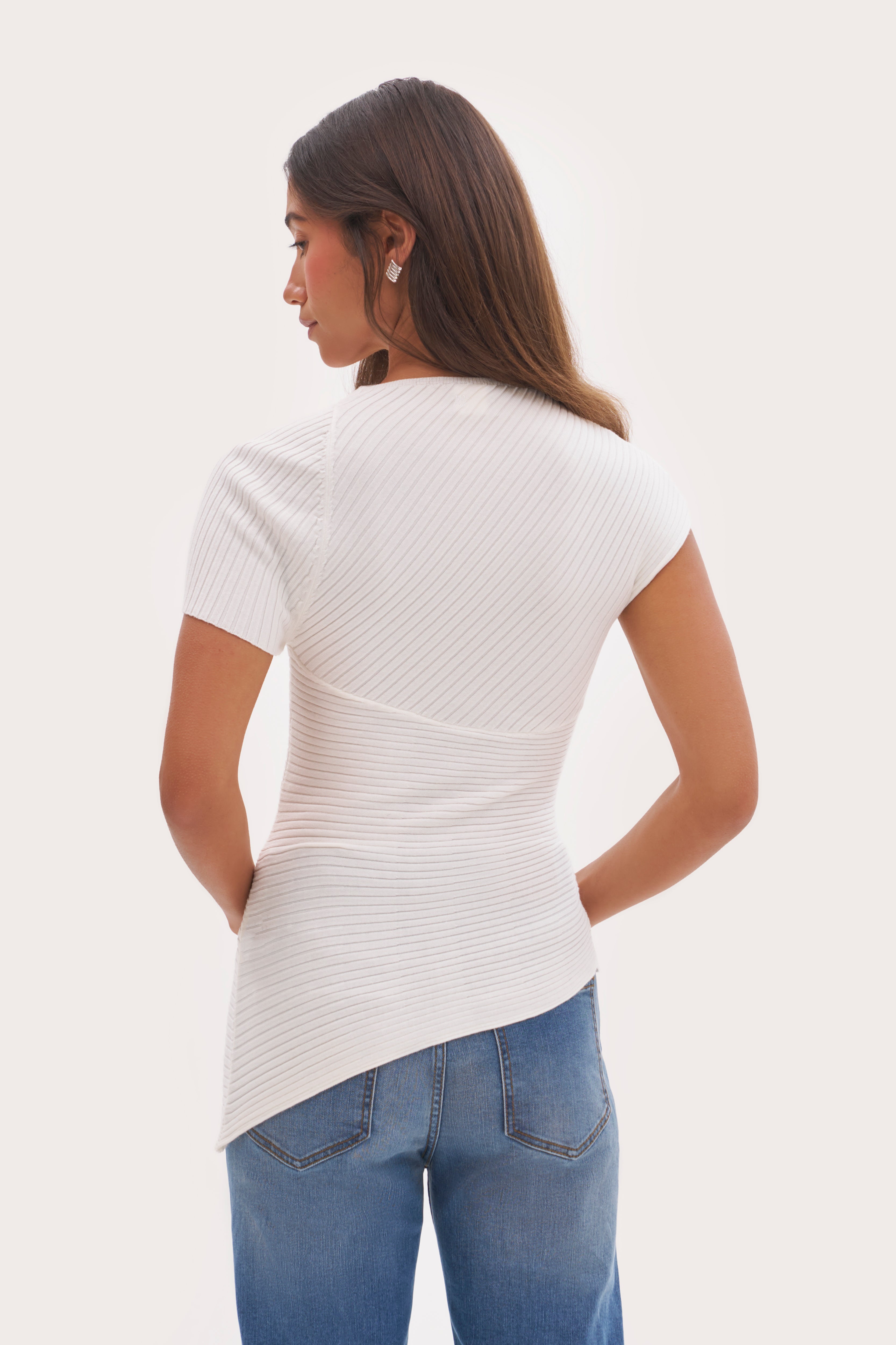 Knitted Top - Cream