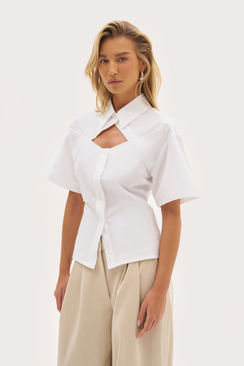 Sasha Shirt - White