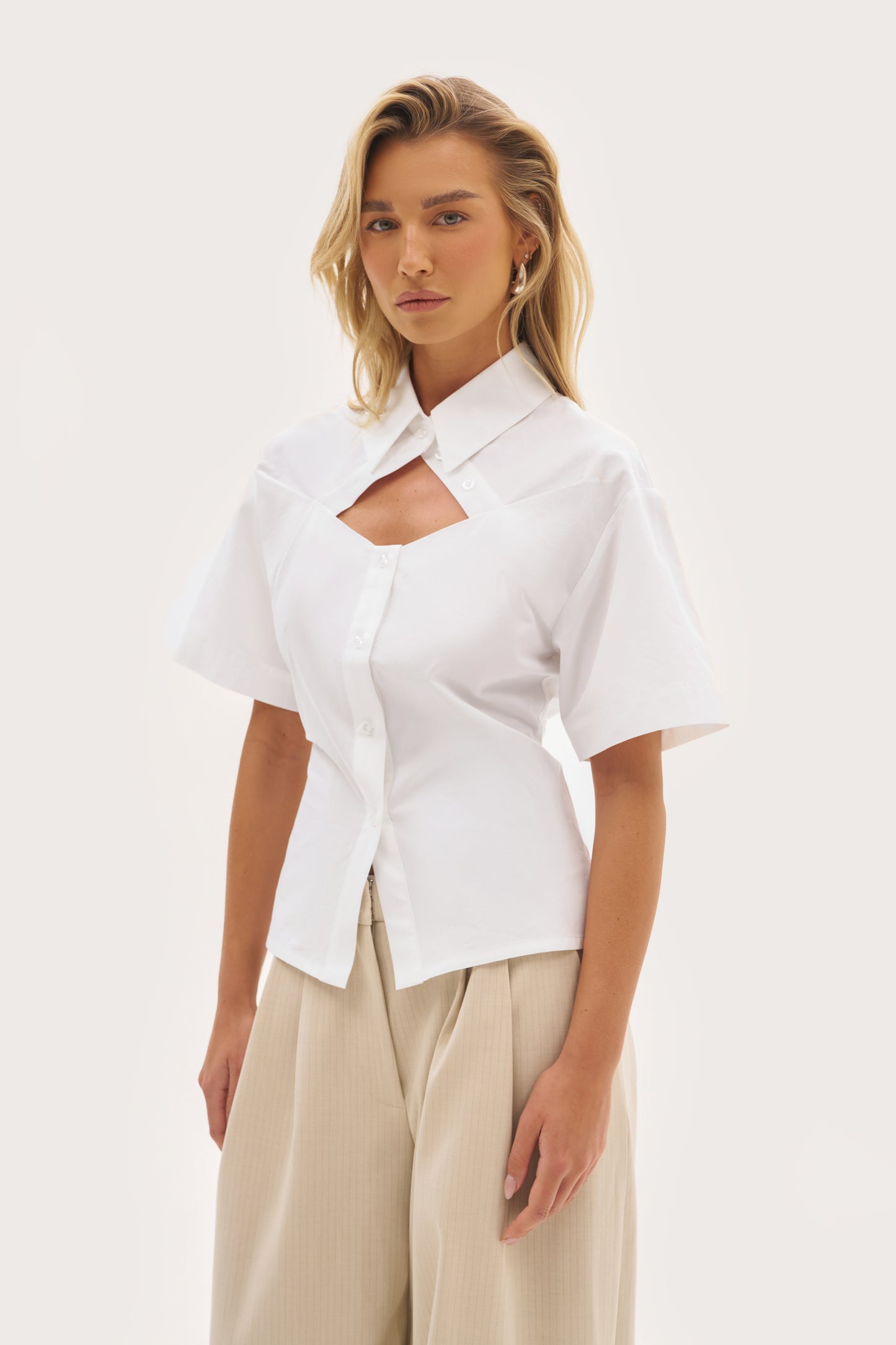 Sasha Shirt - White