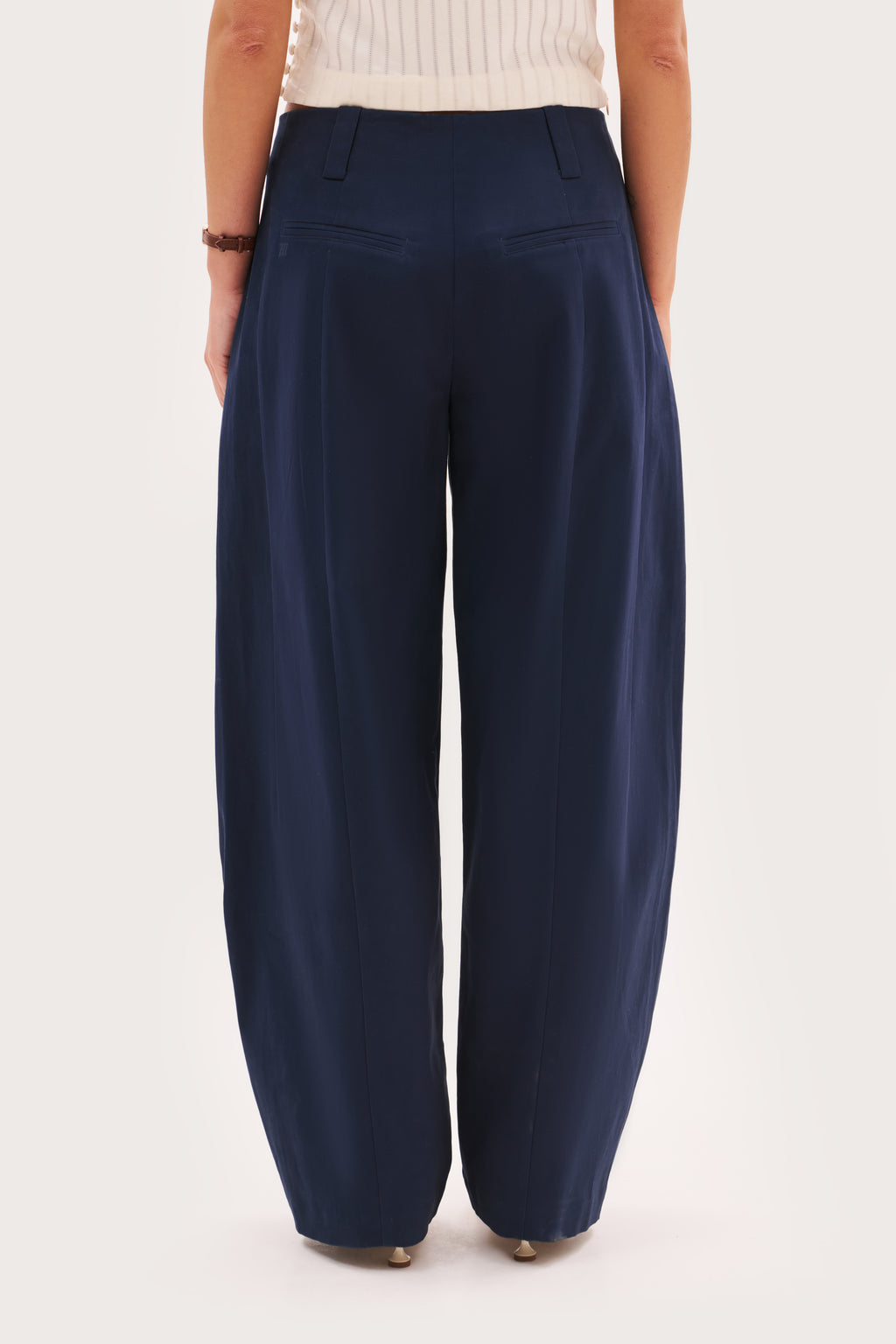 Everyday Balloon Trousers - Navy